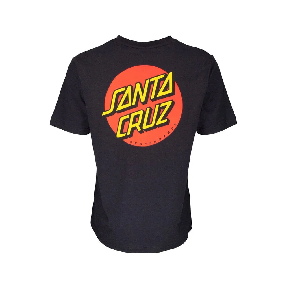 Women's Classic Dot Chest T-shirt - Black - Image 2