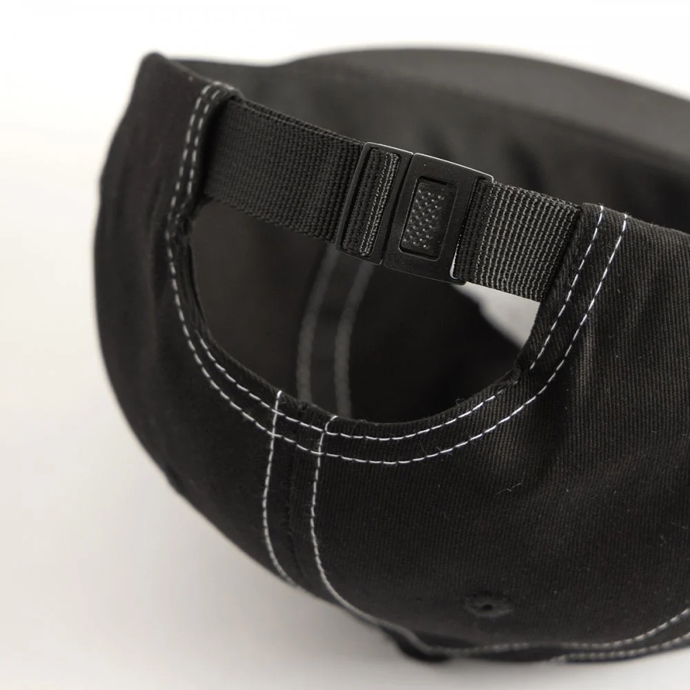 Arch Logo Contrast Stitch Cap - Black - Image 2