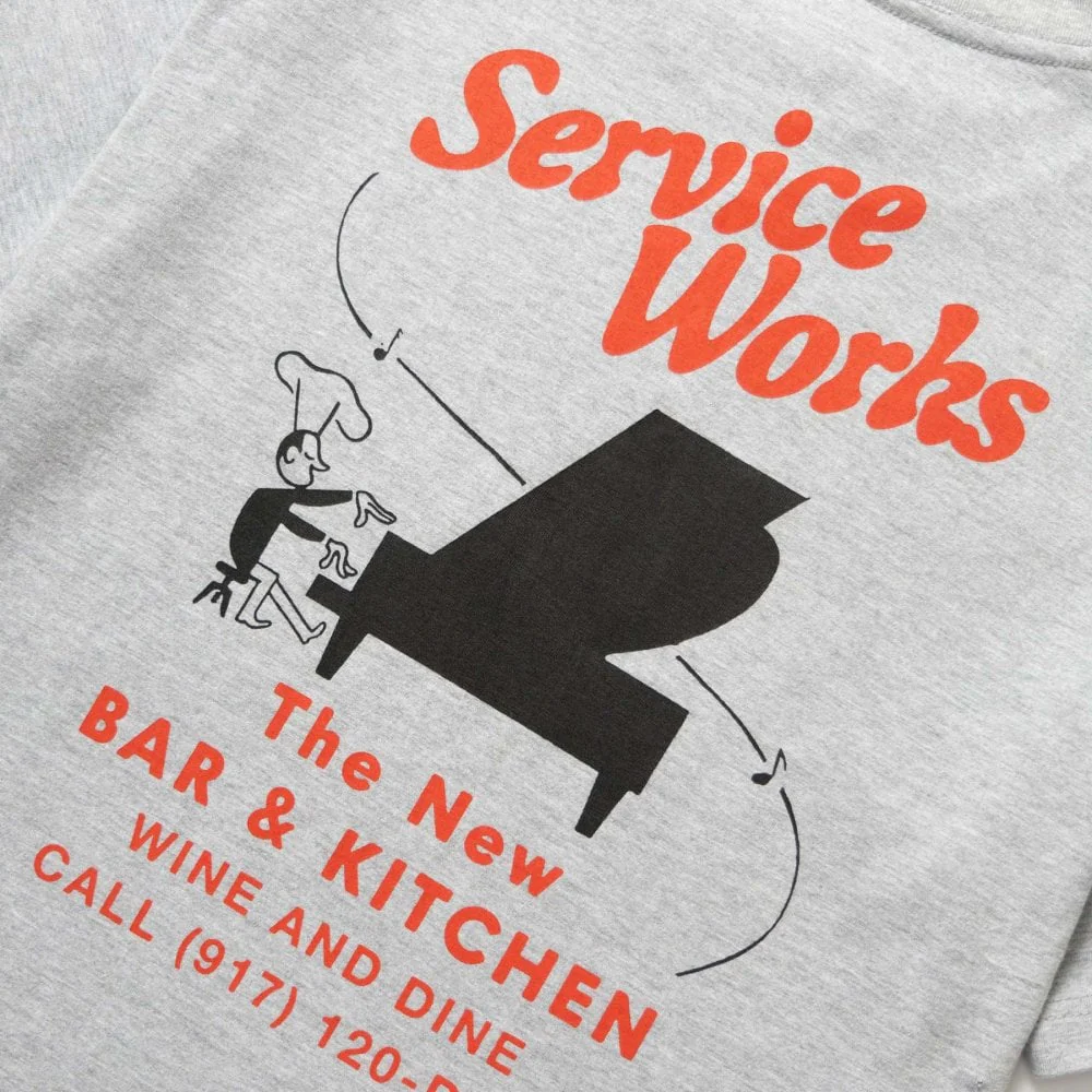 Bar + Kitchen Tee - Heather Grey - Image 6