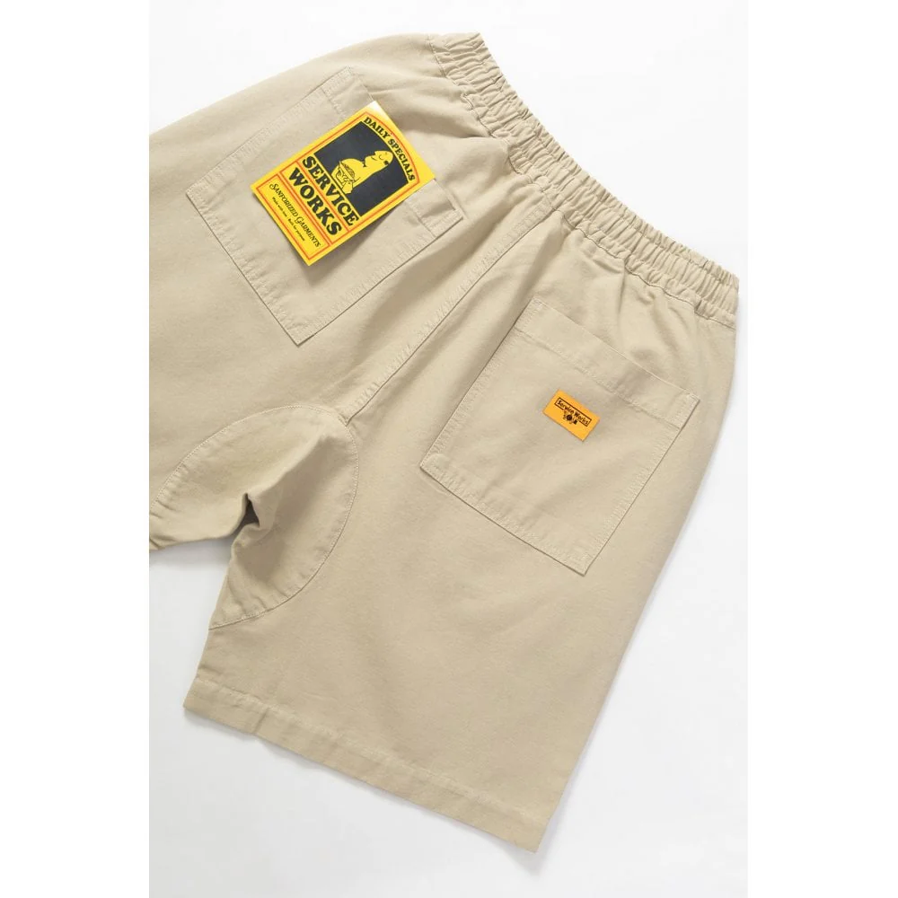 Classic Chef Shorts - Khaki - Image 6
