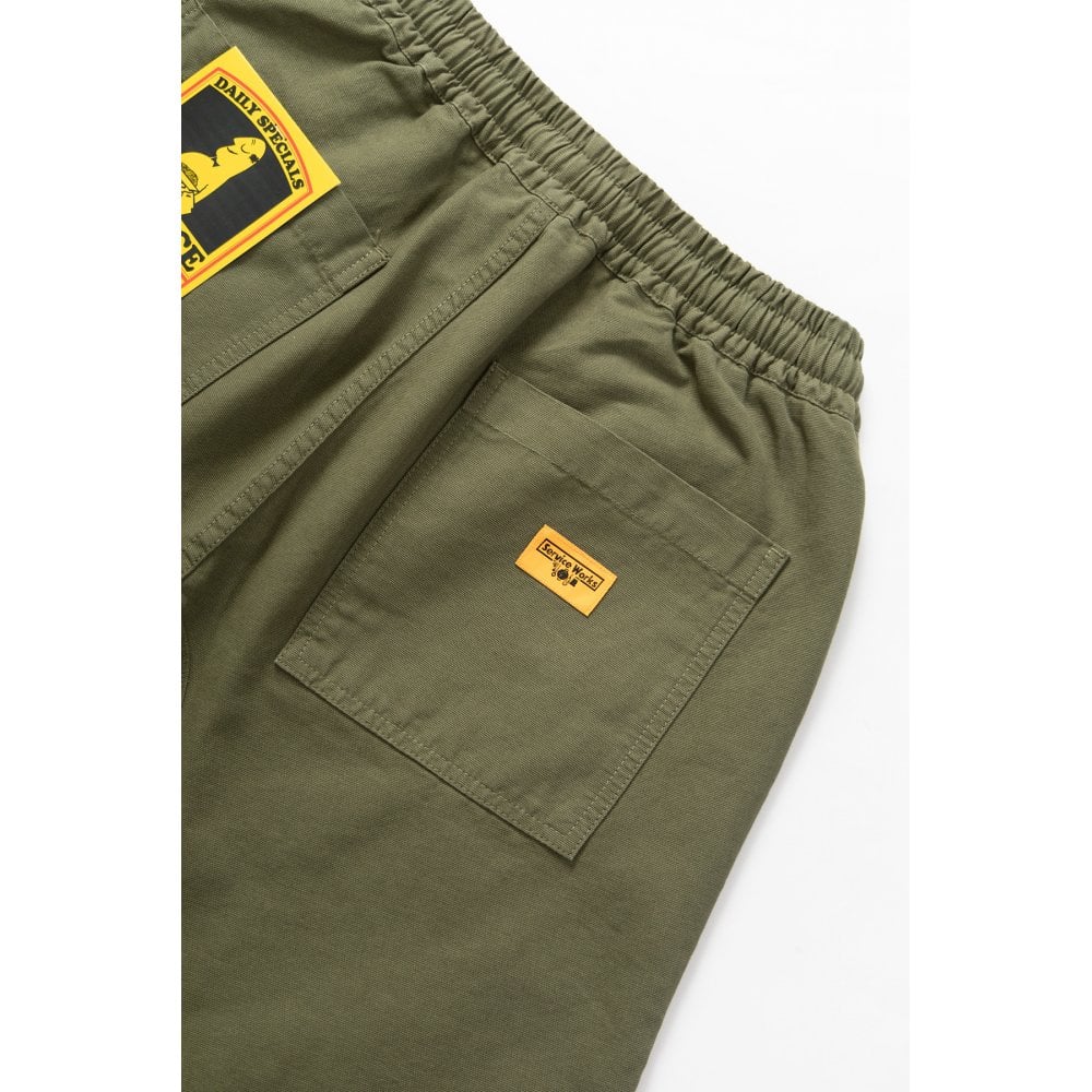 Classic Chef Shorts - Olive - Image 5
