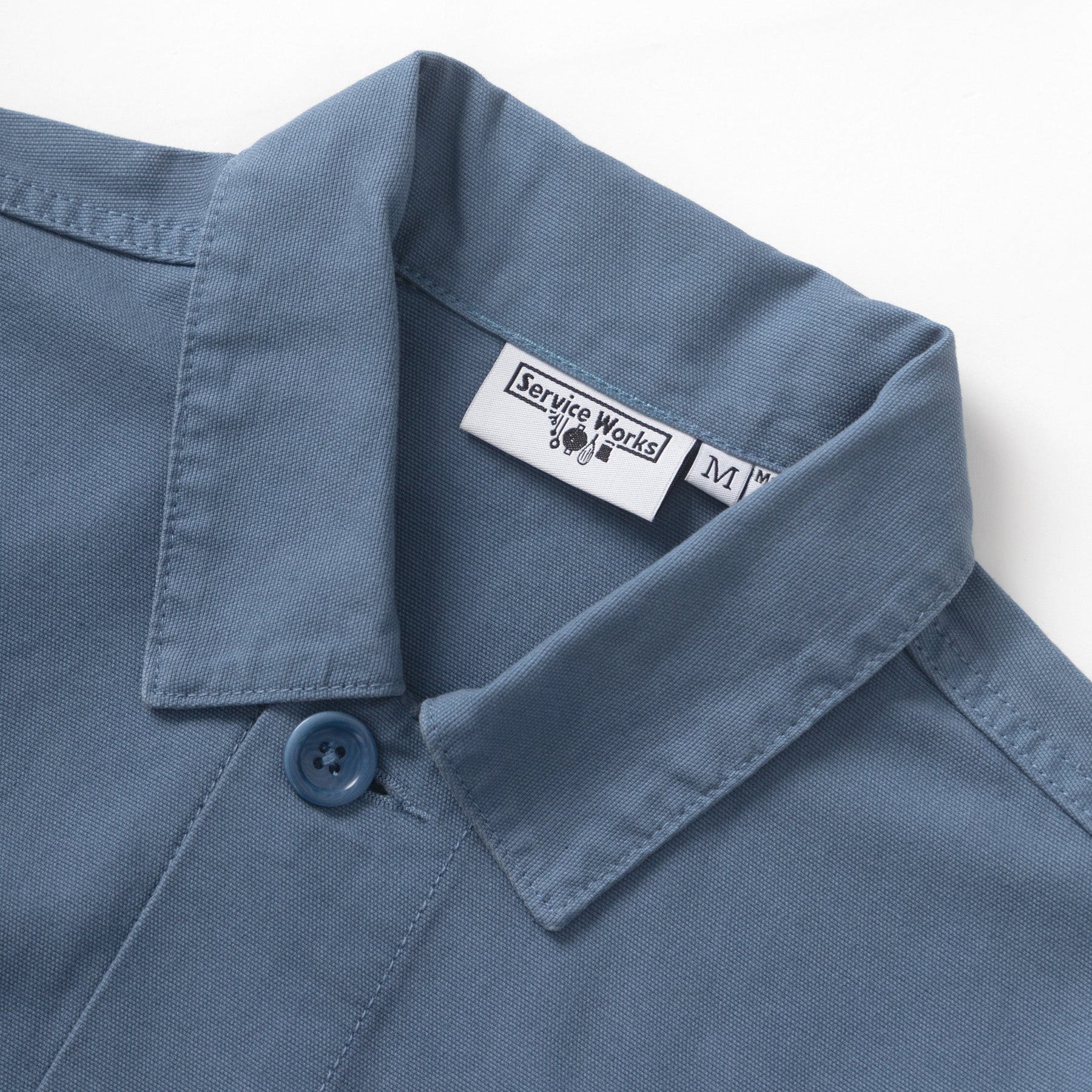 Canvas Chore Shirt - Slate - Image 3
