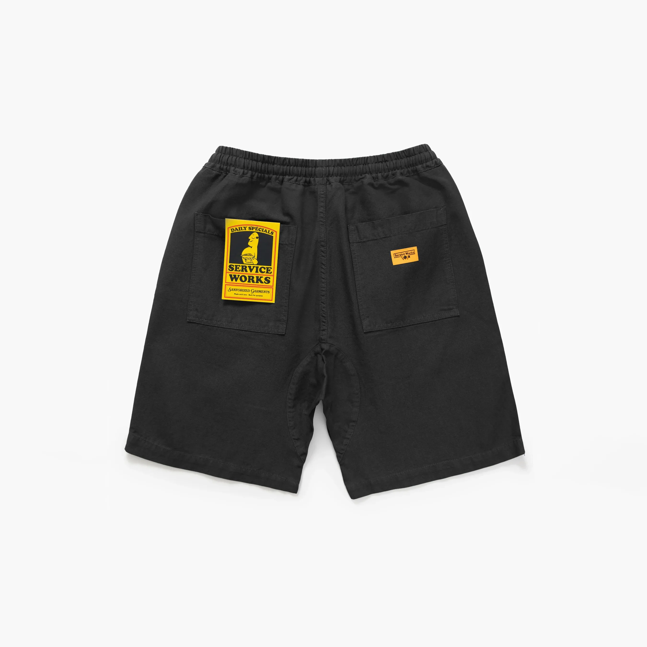 Classic Chef Shorts - Black - Image 2