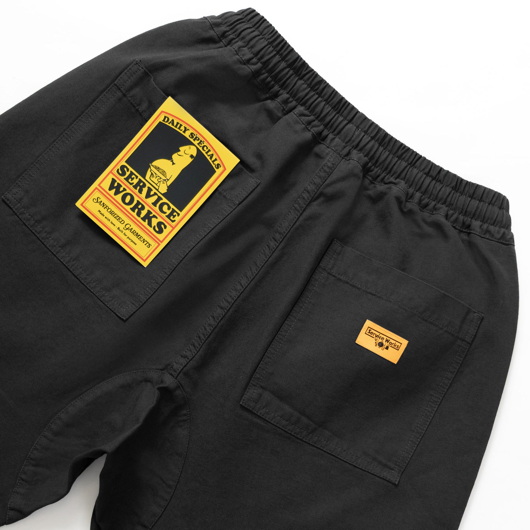 Classic Chef Shorts - Black - Image 3