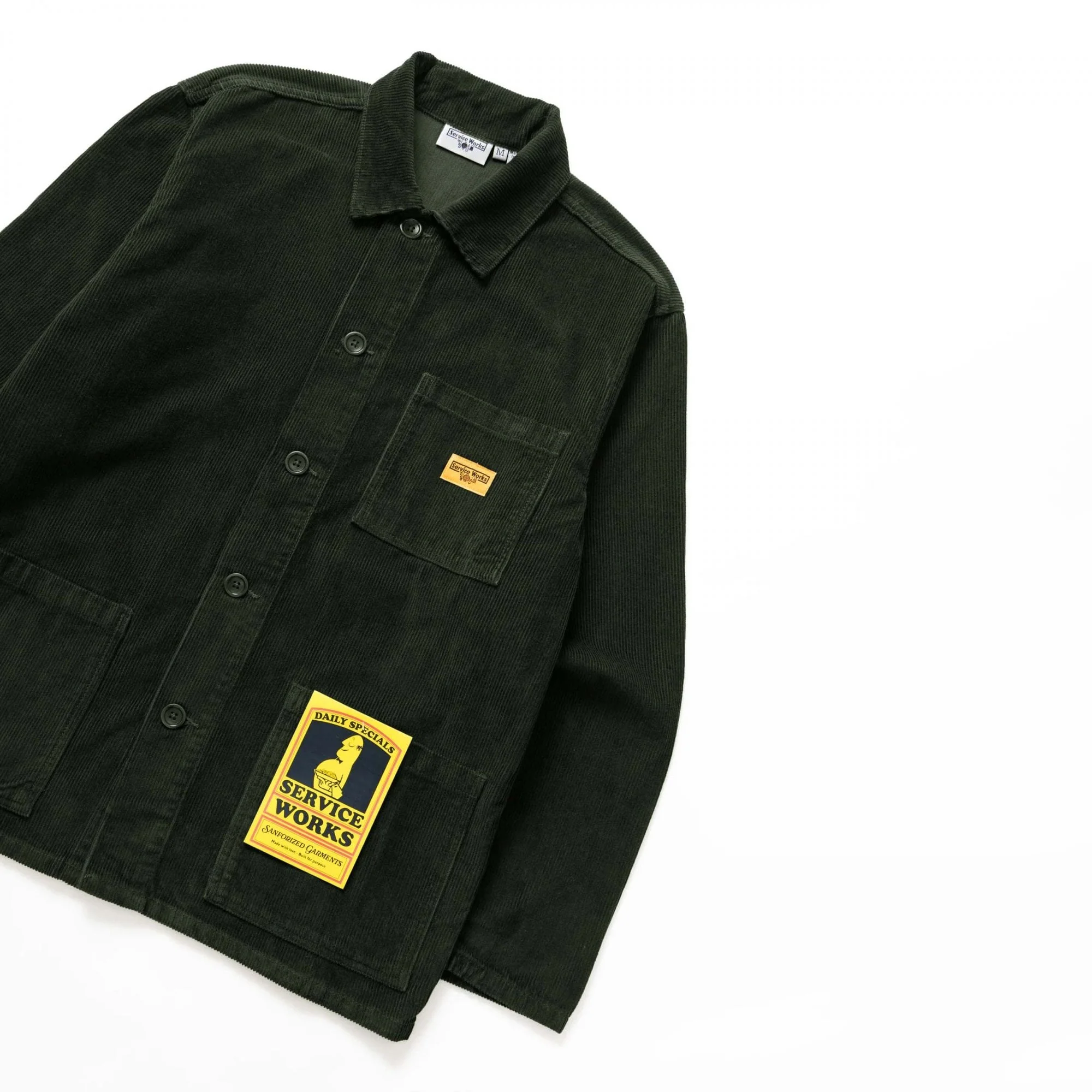 Corduroy Chore Shirt - Coppice - Image 3