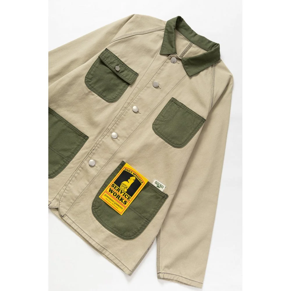 Drill Coverall 2.0 - Khaki / Olive - Image 3