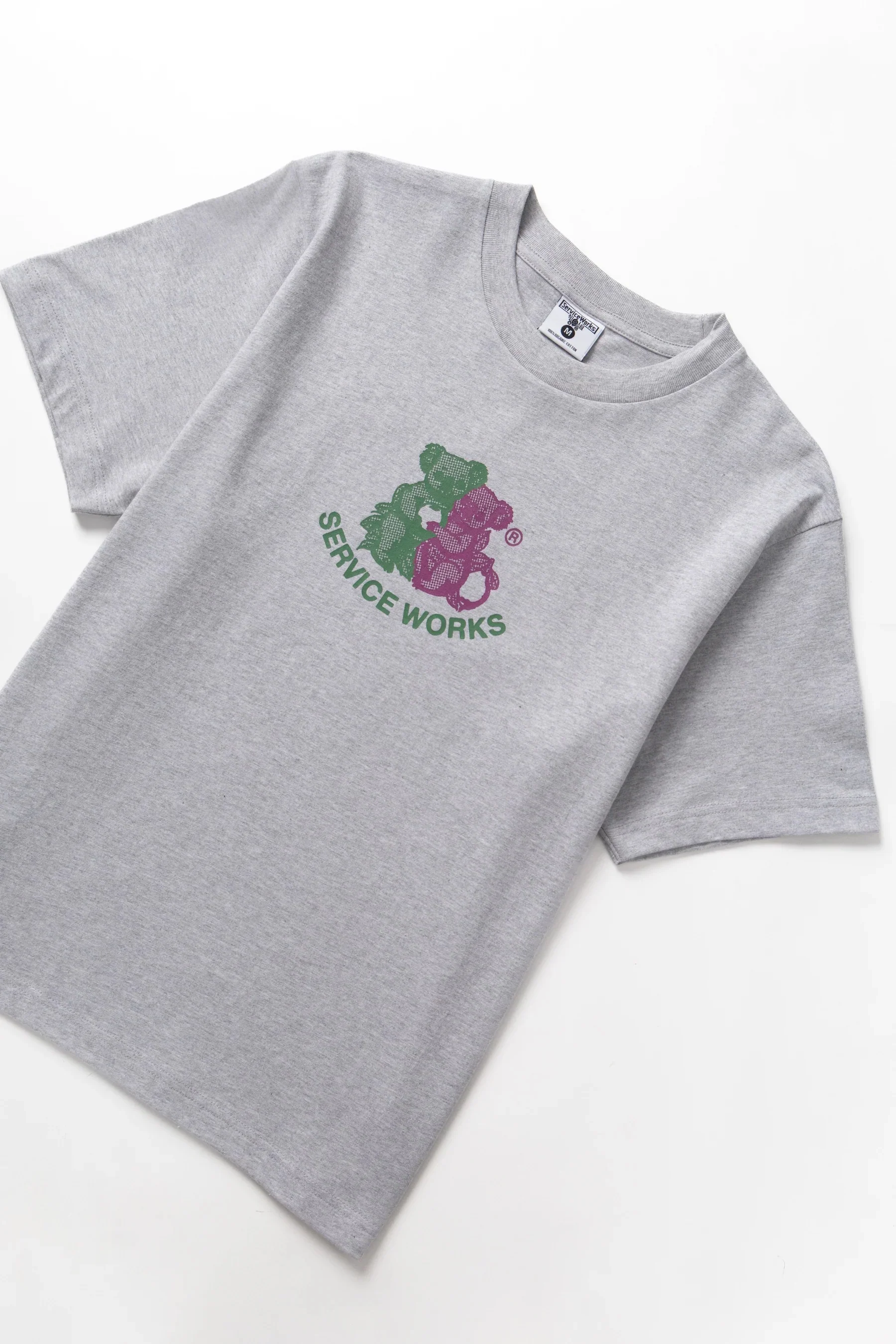 Family Fruit Tee - Heather Grey - Image 2