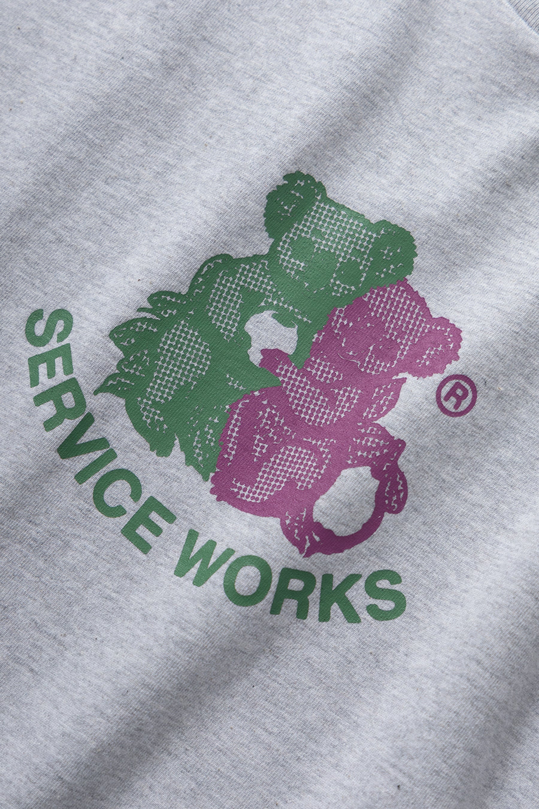 Family Fruit Tee - Heather Grey - Image 3