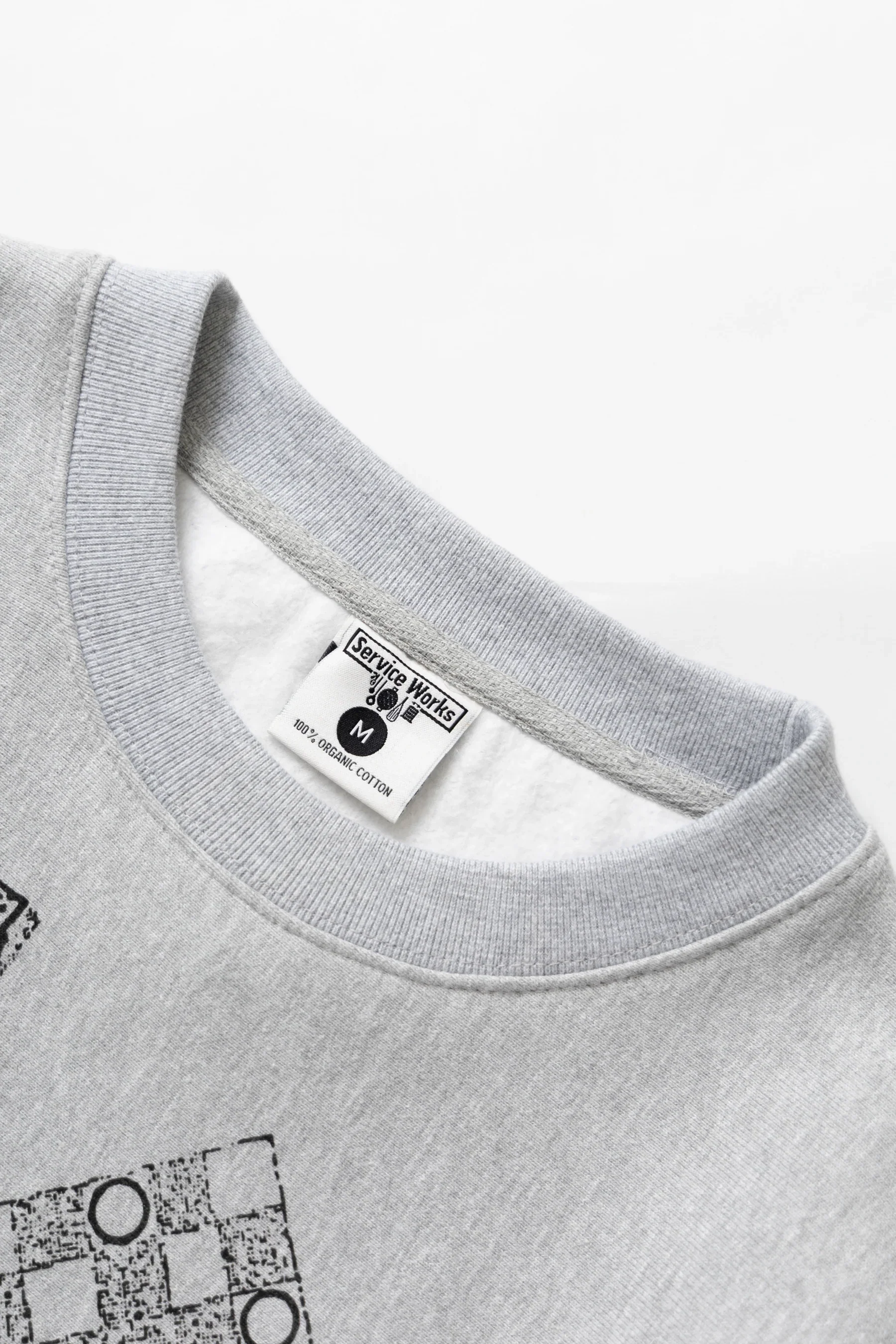 Frequent Flyer Crewneck - Heather Grey - Image 4