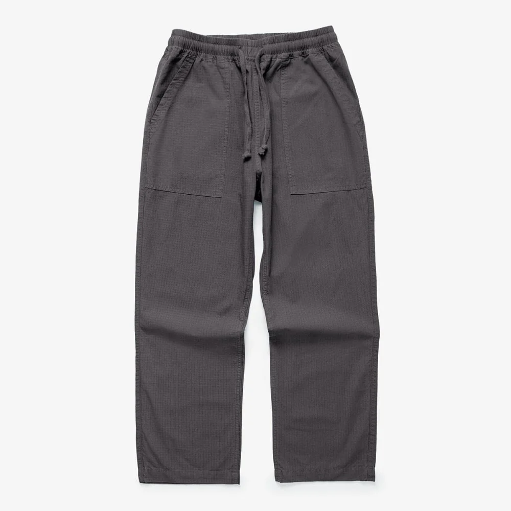 Ripstop Chef Pant - Washed Black