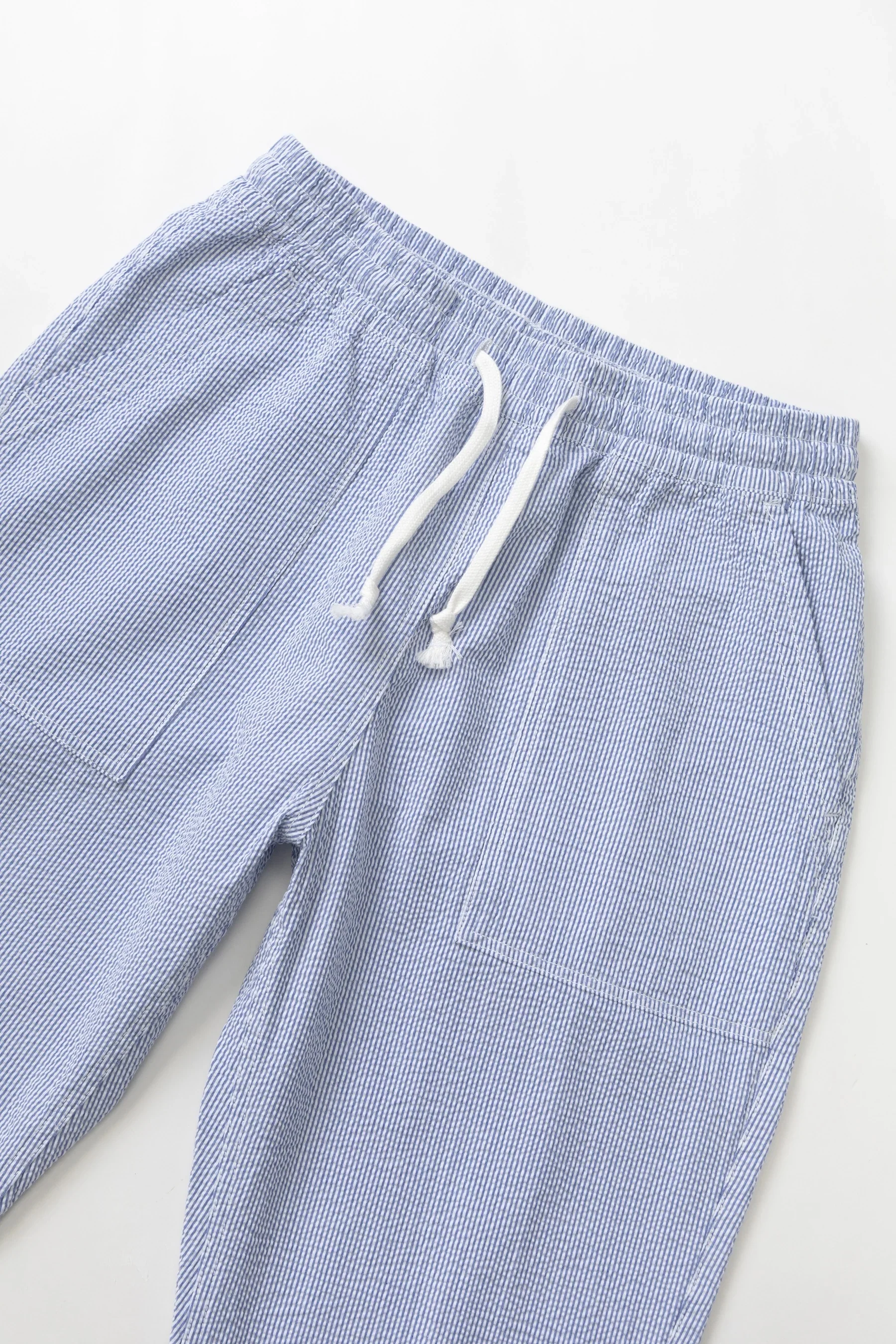 Seersucker Chef Pants - Navy Stripe - Image 6