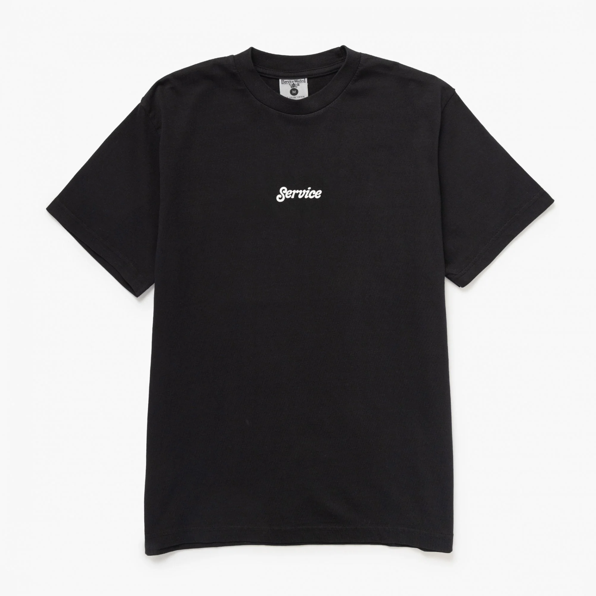 Service Logo Tee - Black