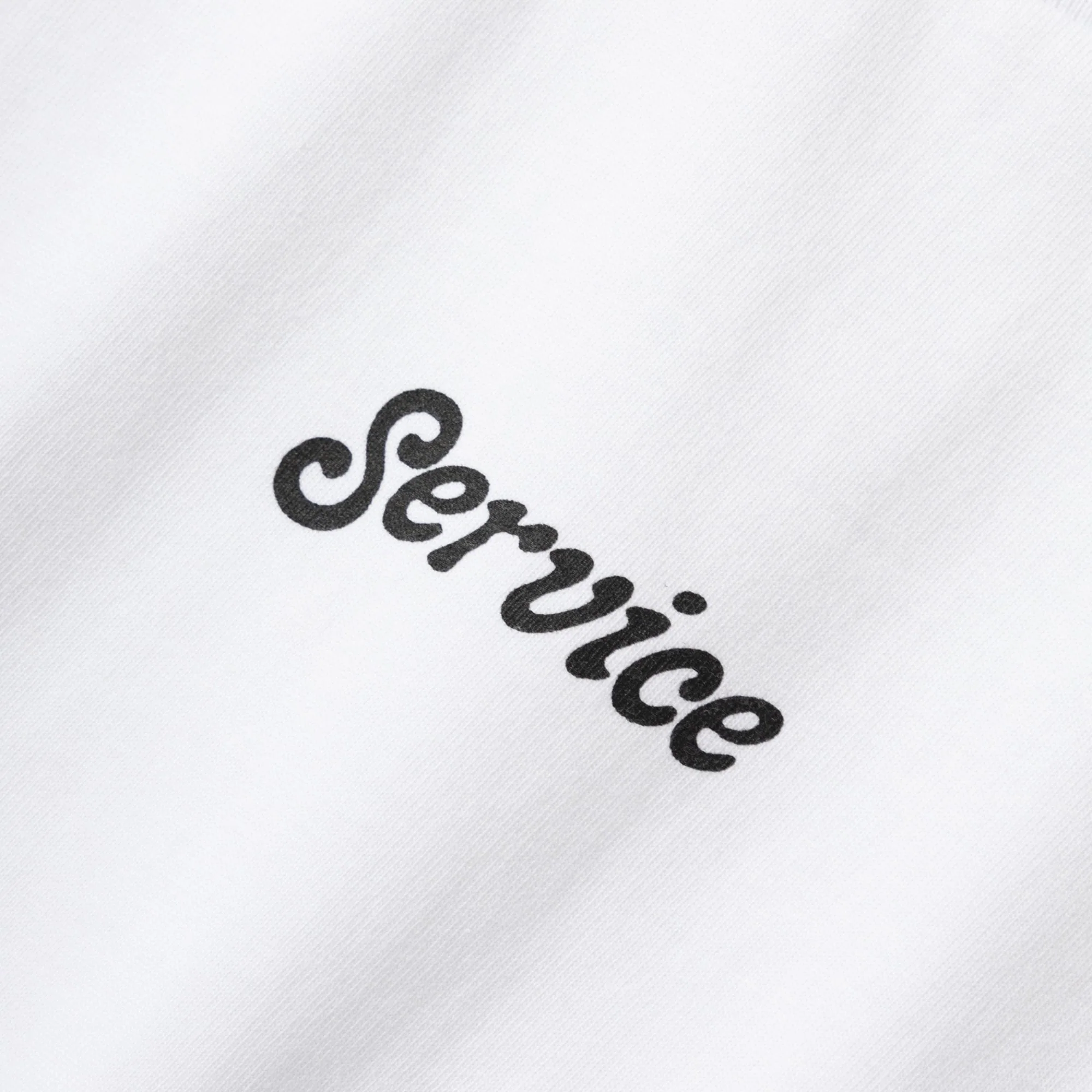 Service Logo Tee - White - Image 2