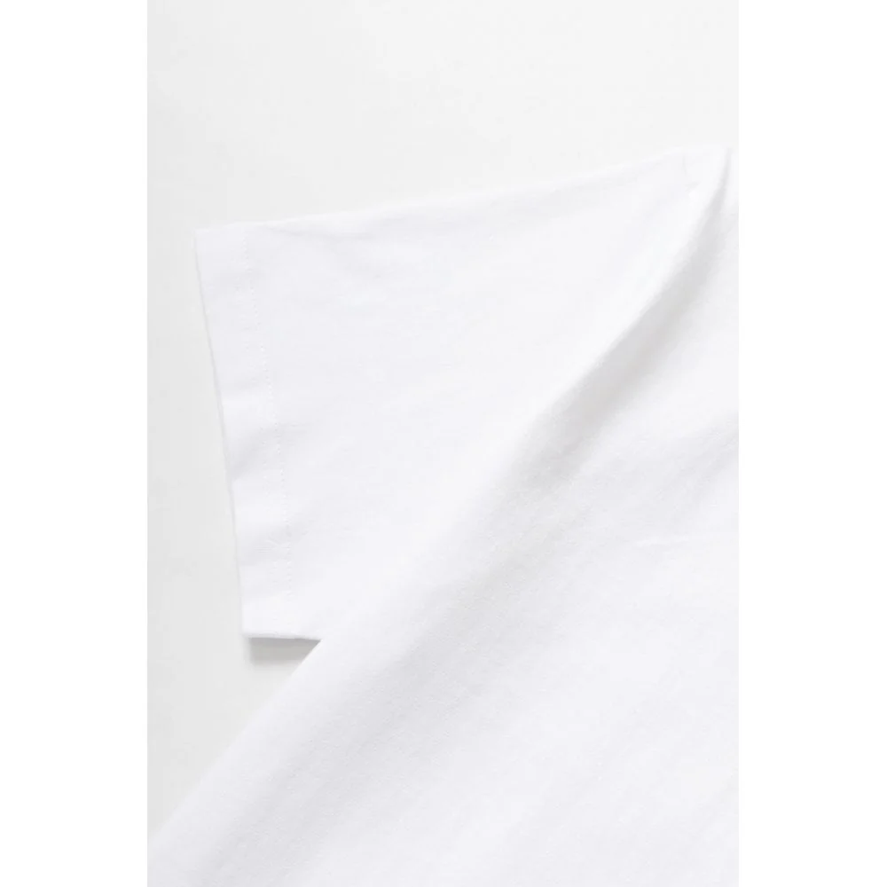 Service Logo Tee - White - Image 4