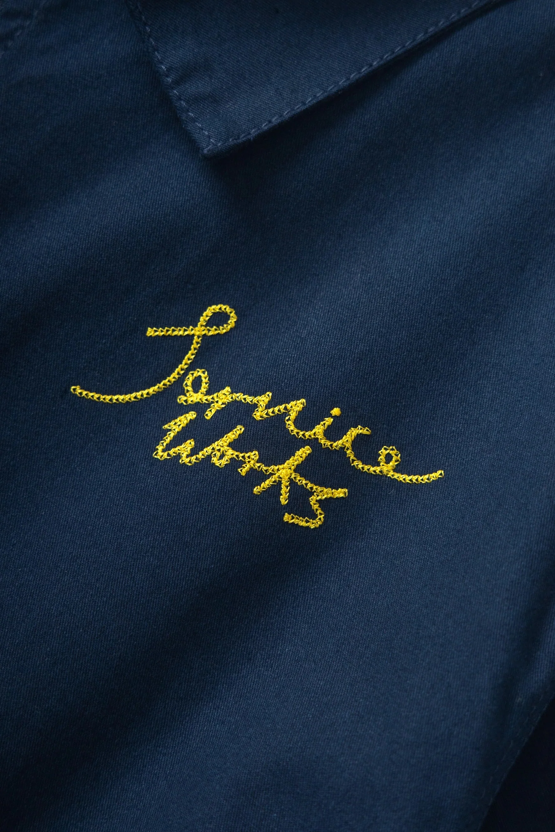 Twill Work Jacket - Dark Navy - Image 4