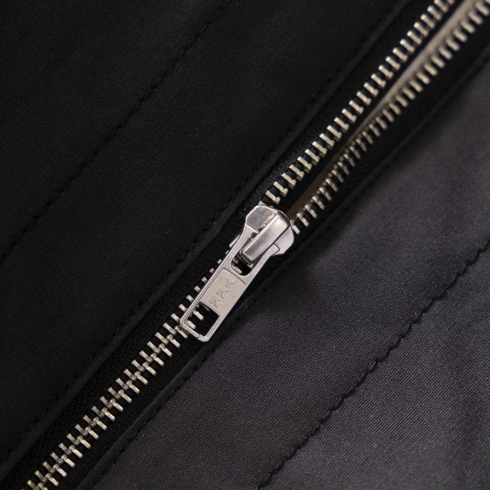 Waxed Cotton Tote Bag - Black - Image 3