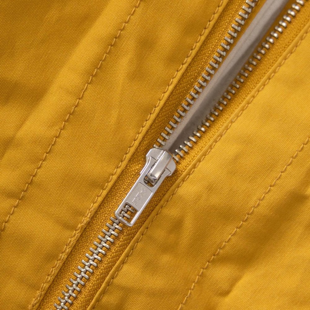Waxed Cotton Tote Bag - Ochre - Image 3