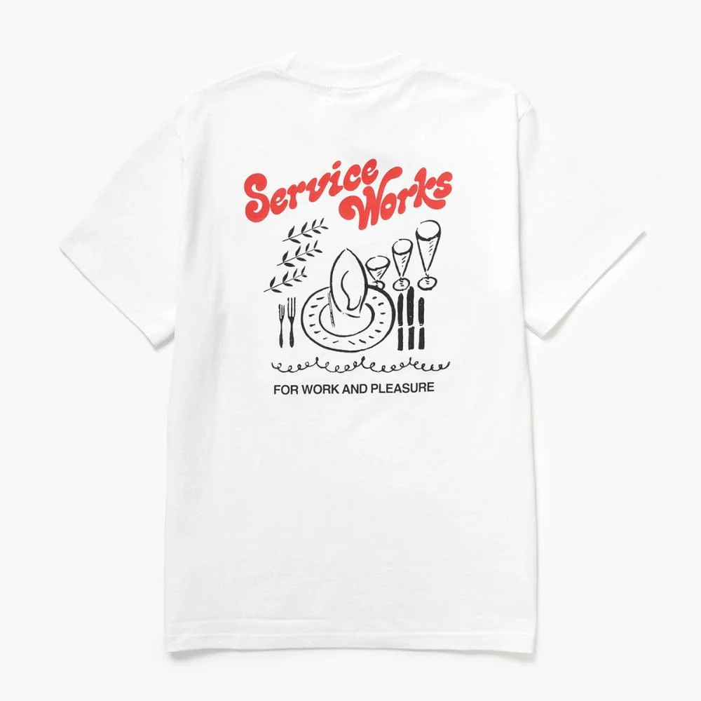 Work + Pleasure Tee - White - Image 2