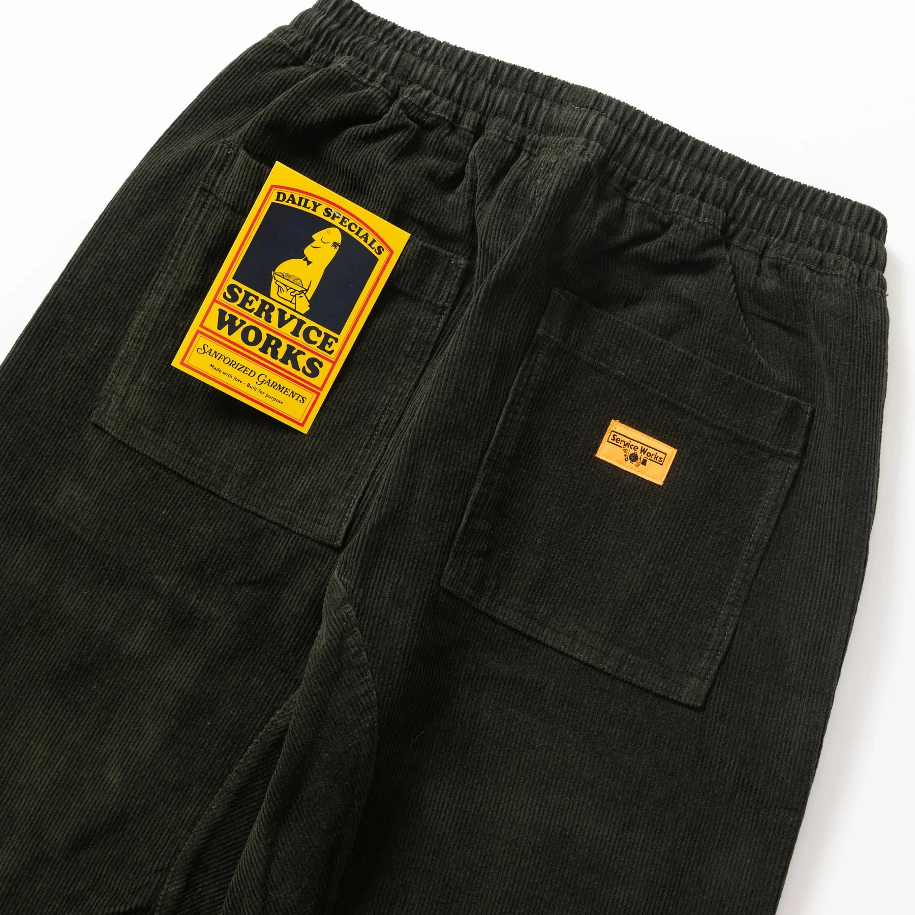 Corduroy Chef Pants - Coppice - Image 4