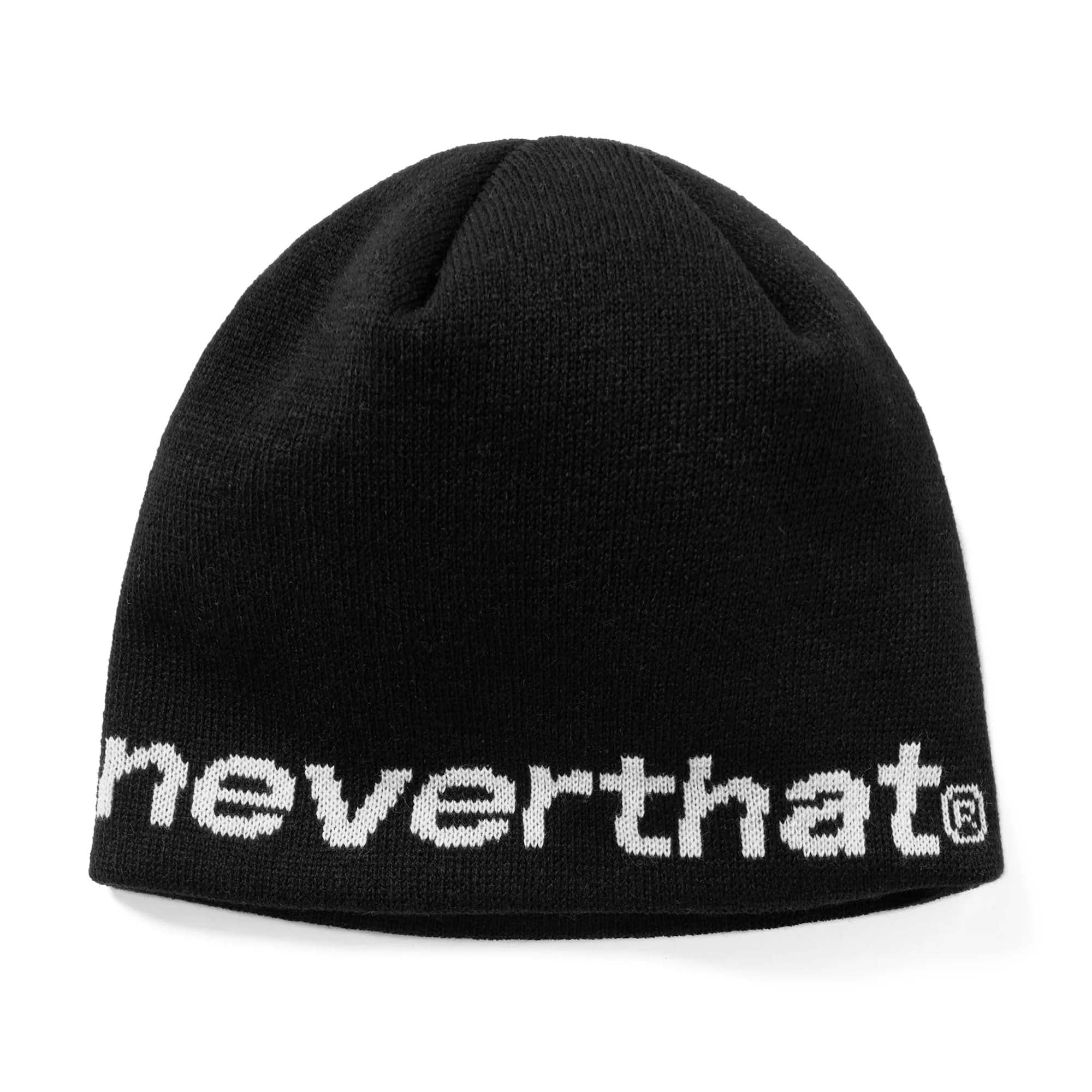 SP-Logo No Cuff Beanie - Black - Image 2