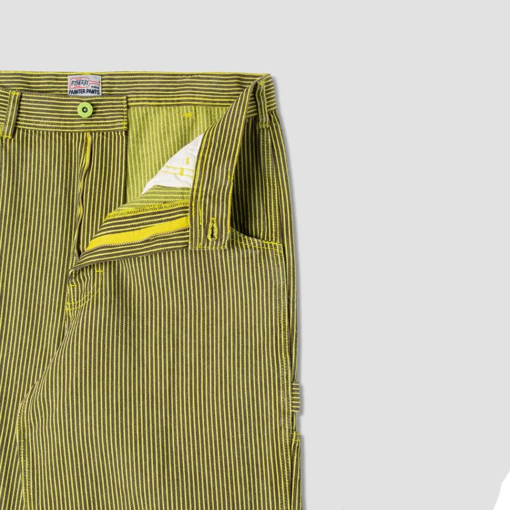 Big Job Painter Pant - Lime / Black Hickory - Image 3