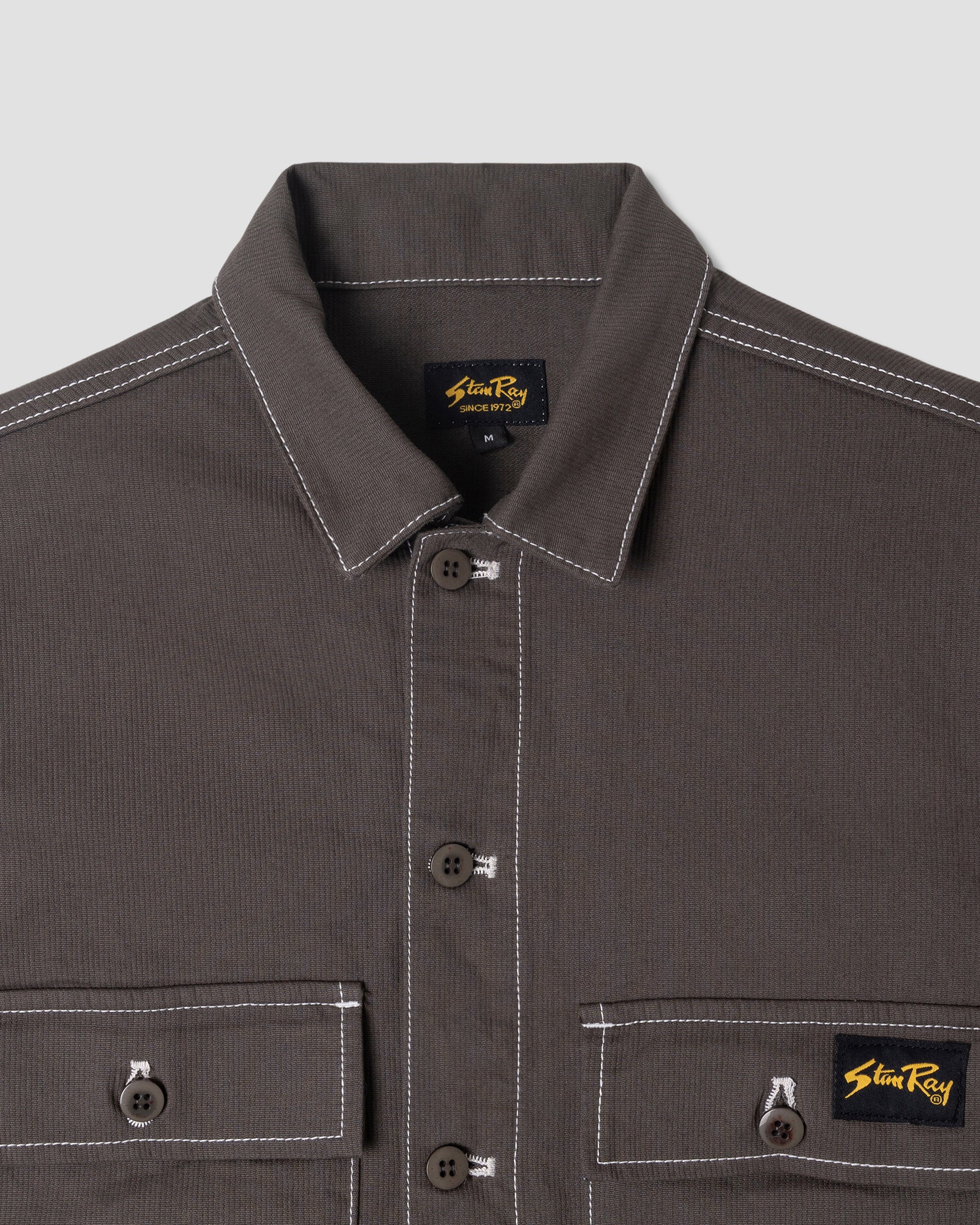 CPO Shirt - Charcoal Bedford - Image 4