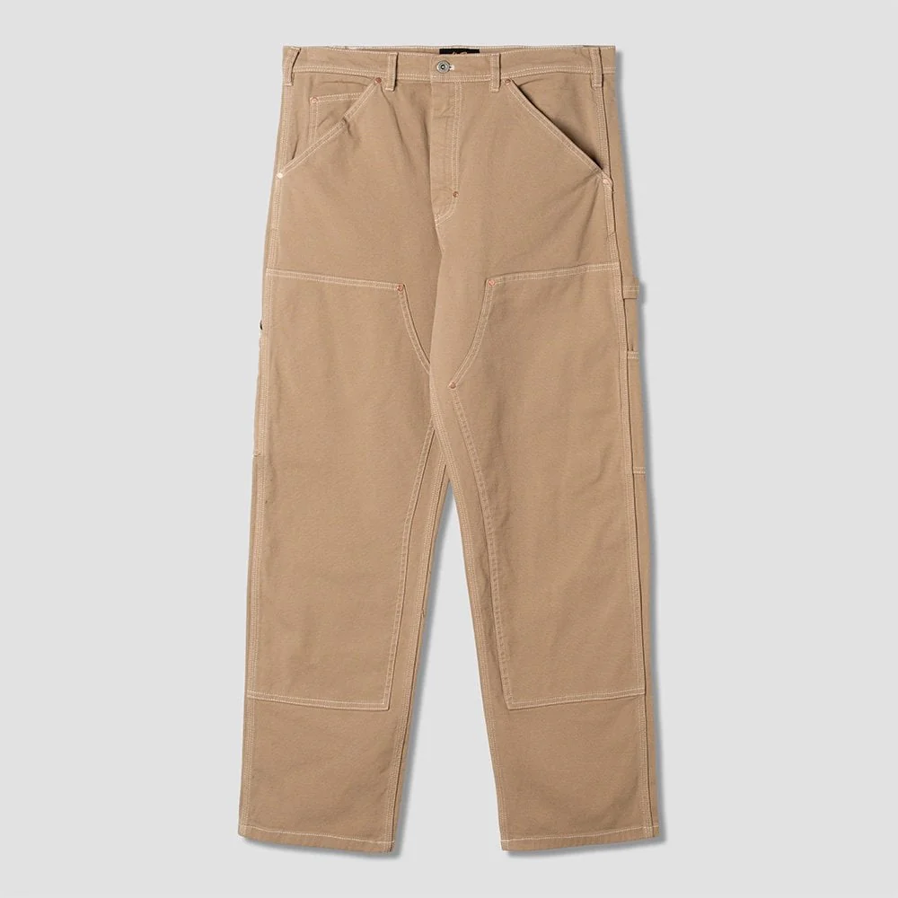 Double Knee Pant Khaki Duck Canvas