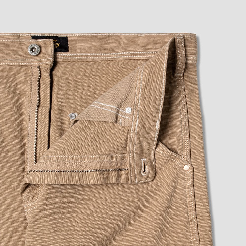 Double Knee Pant Khaki Duck Canvas - Image 5