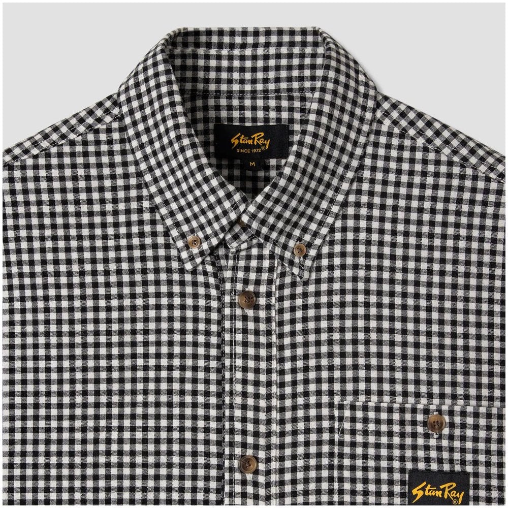S/S Flannel Shirt - Shale Check - Image 4
