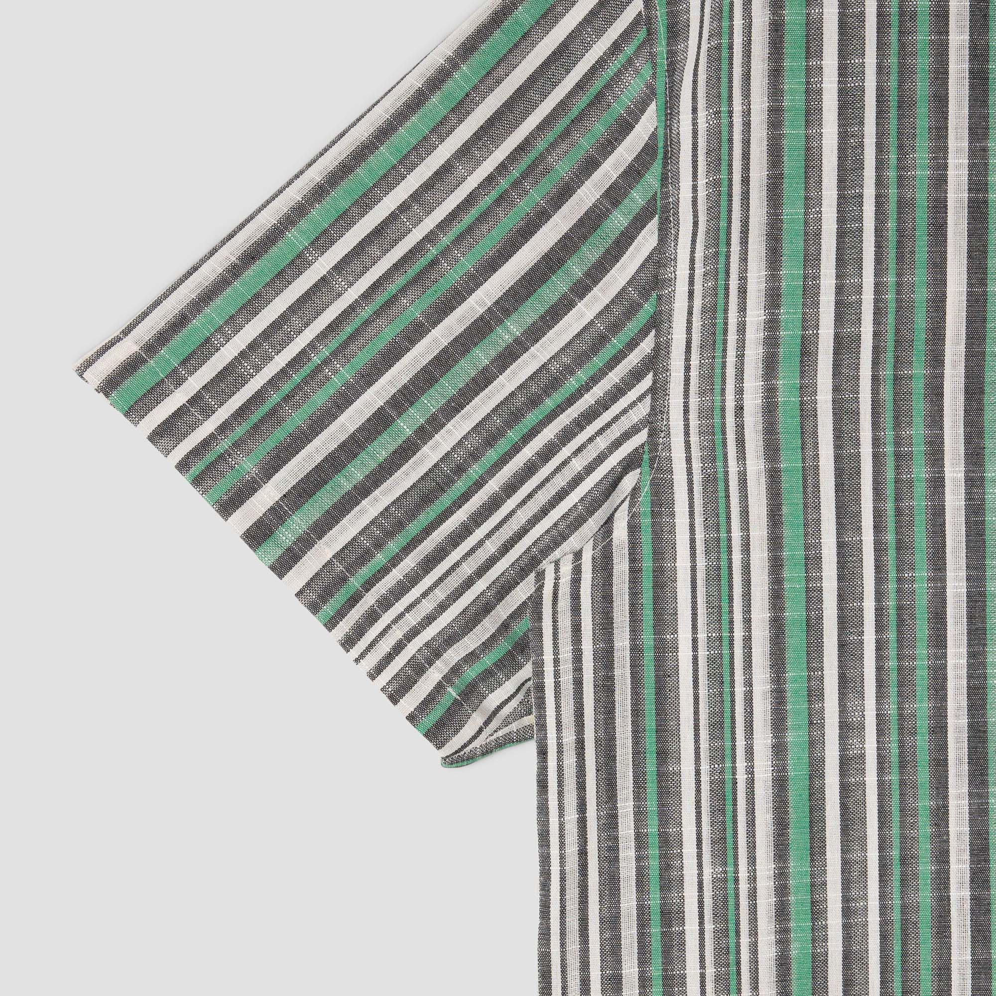 Tour Shirt - Black/Green Stripe - Image 3