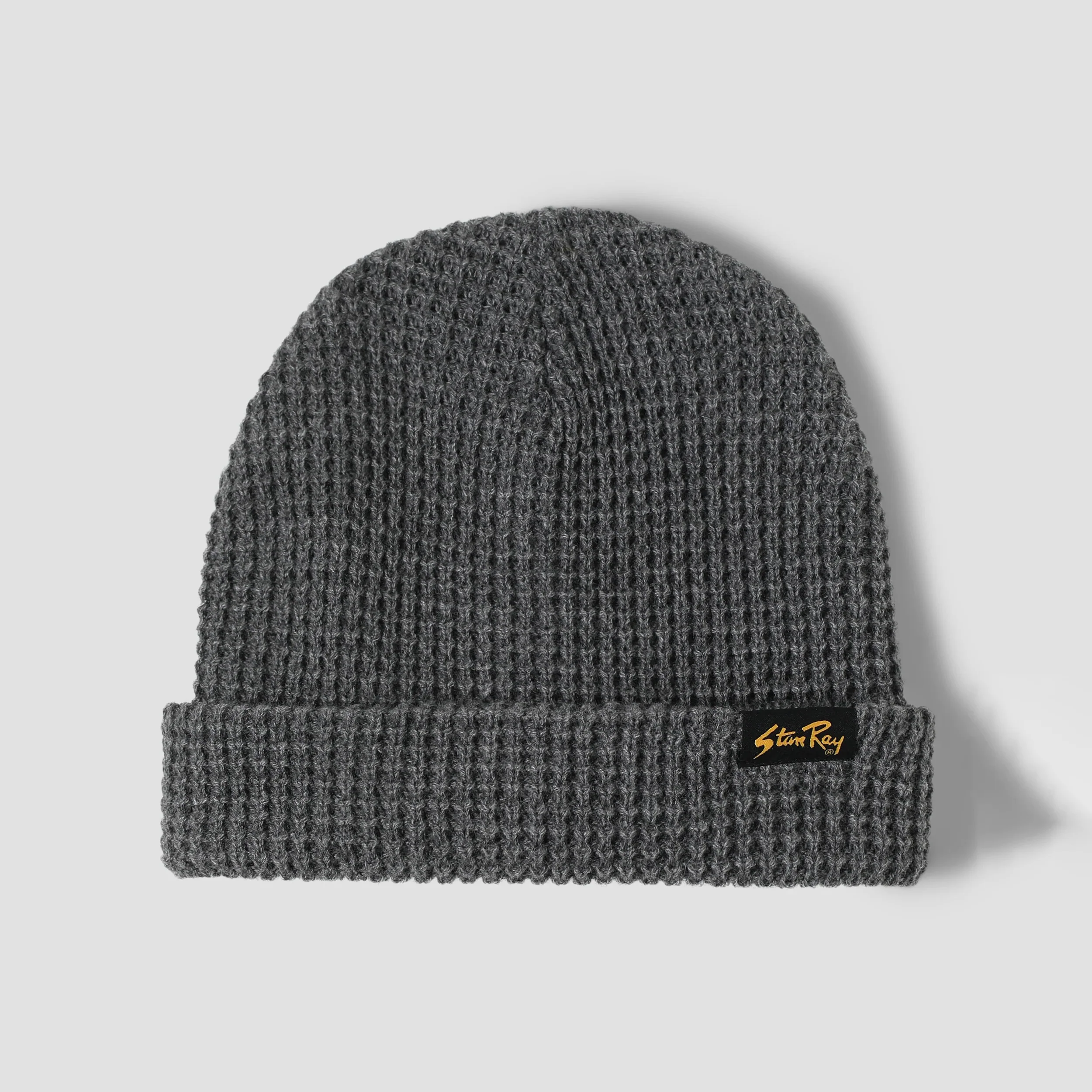 Waffle Beanie - Charcoal