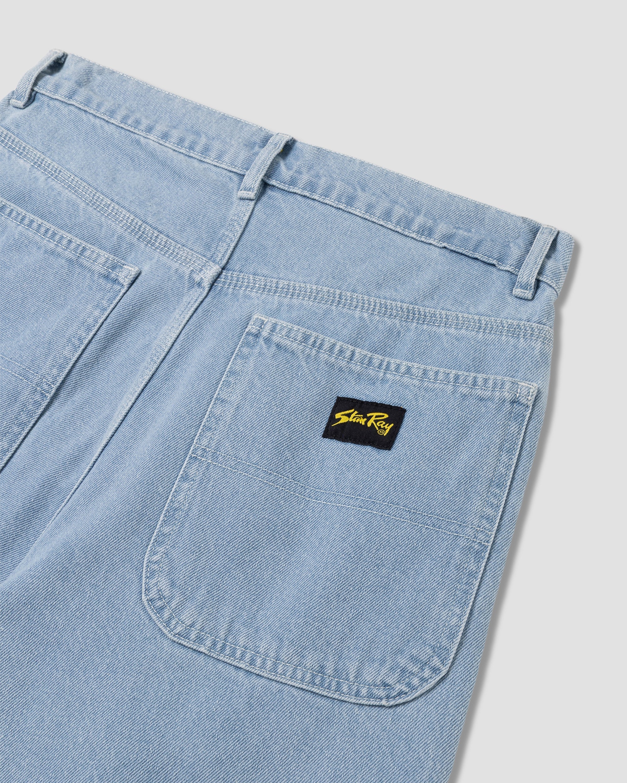 Wide 5 Short - Ice Stone Denim - Image 4