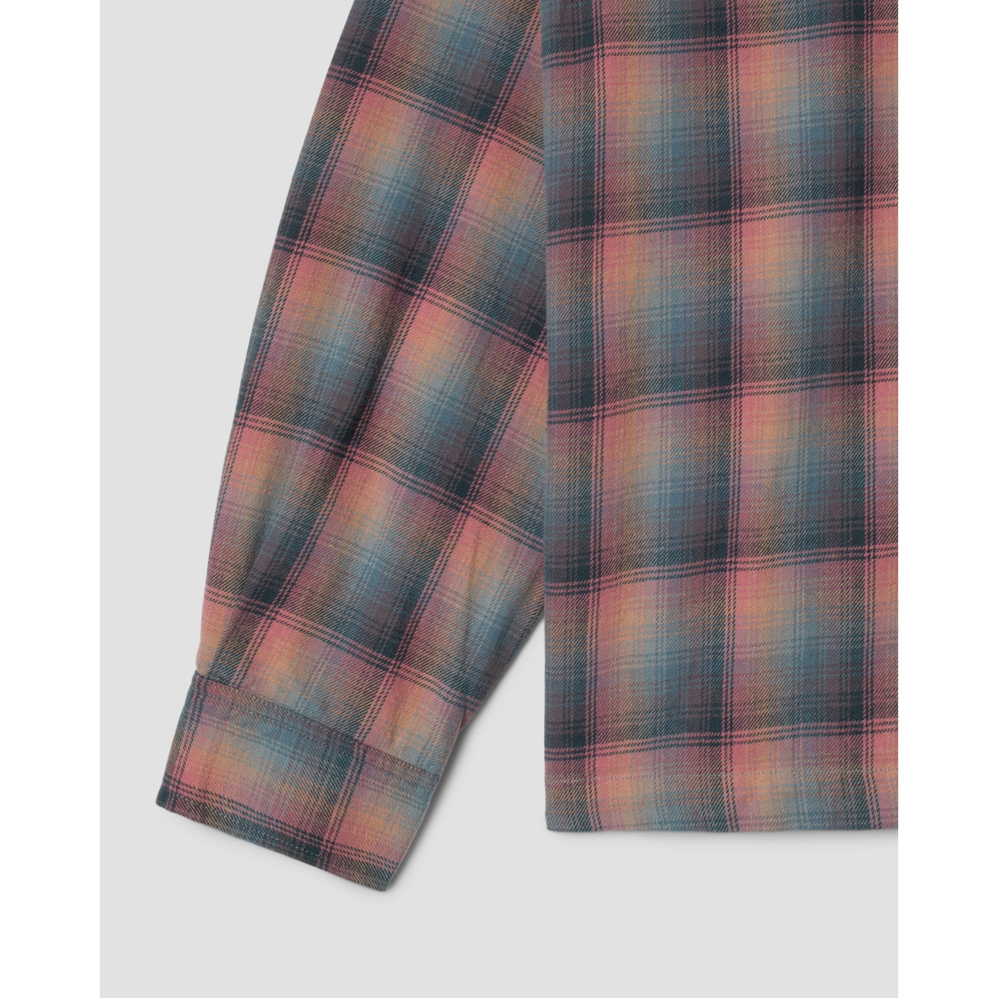 Zip Shirt - Pink / Teal Plaid - Image 4