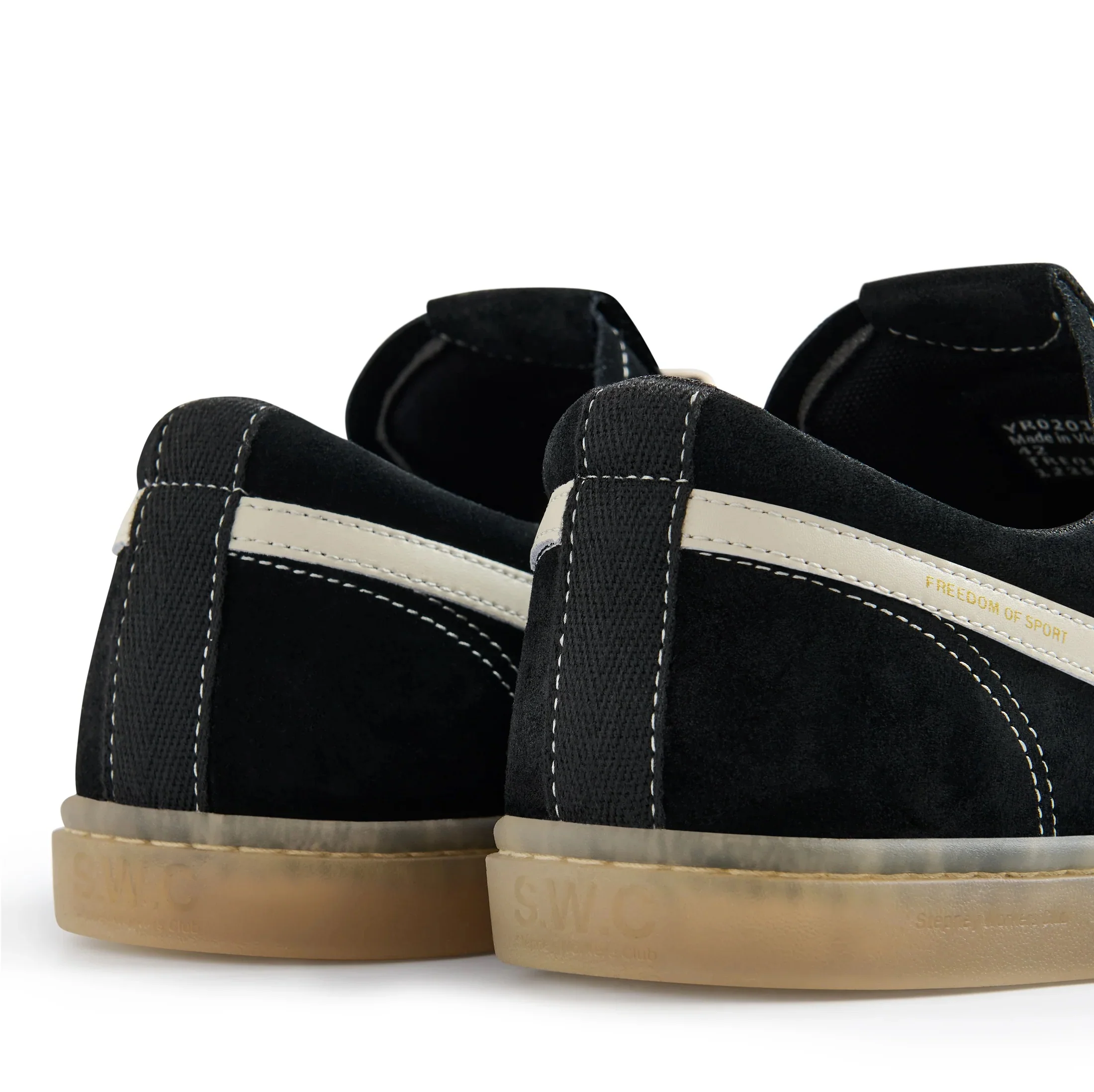 Surma S-Strike Suede - Black / Ecru - Image 4