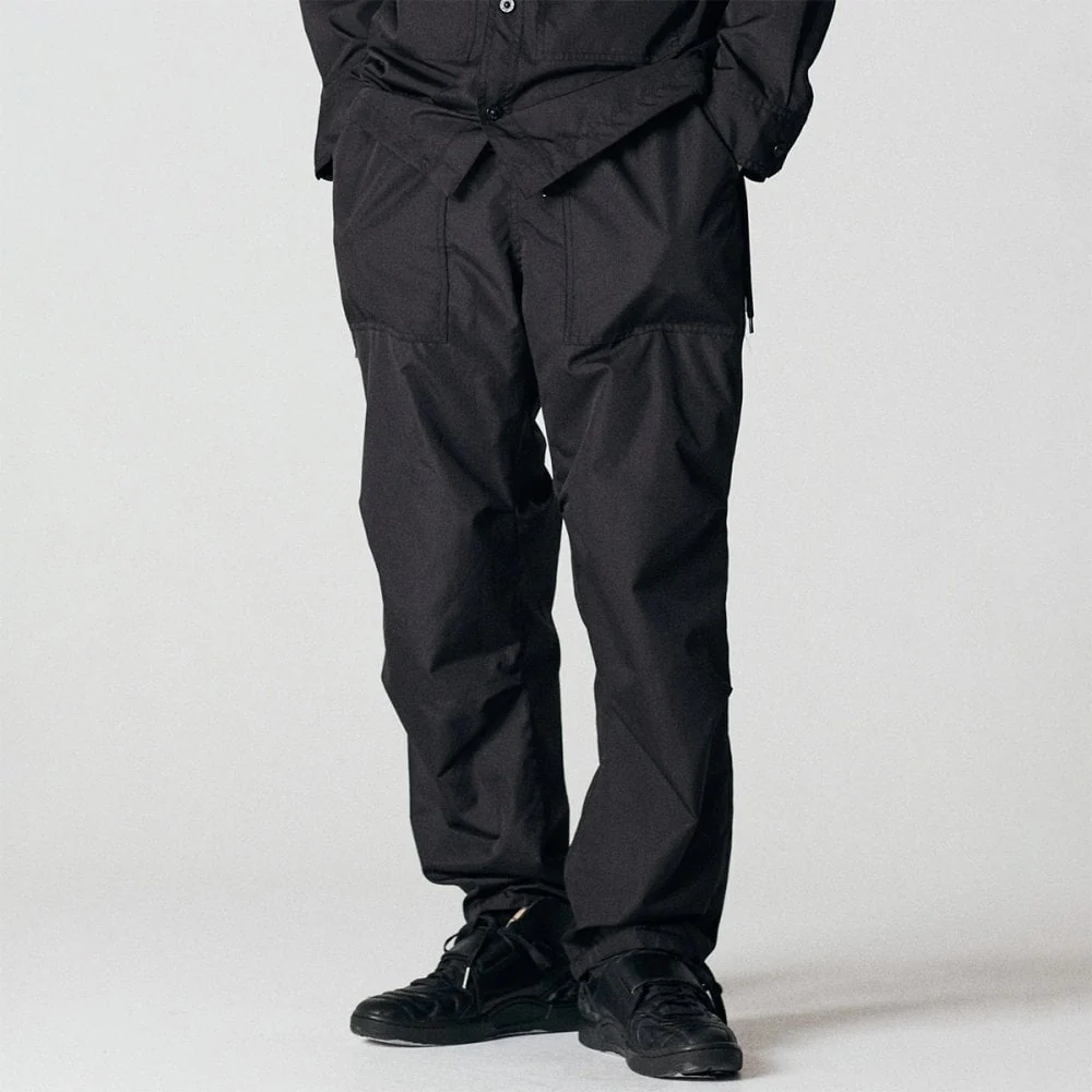 Non Down Military Reversible Pants - Black - Image 4