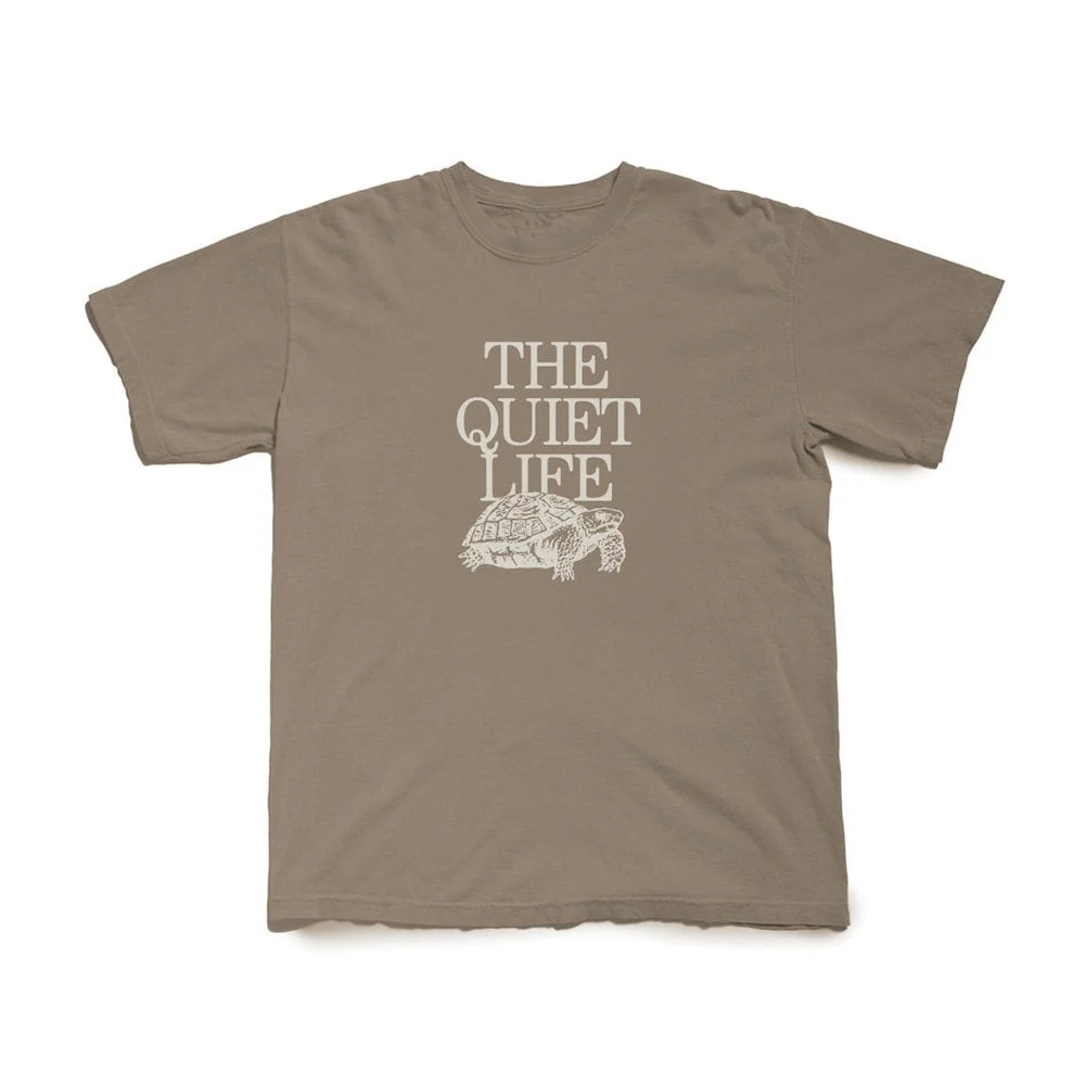 Turtle Pigment Dyed S/S T-shirt - Chocolate