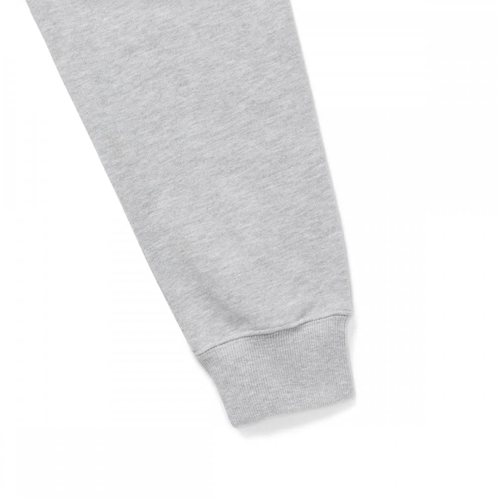 DSN-Logo Zip Hoodie - Grey Heather - Image 6