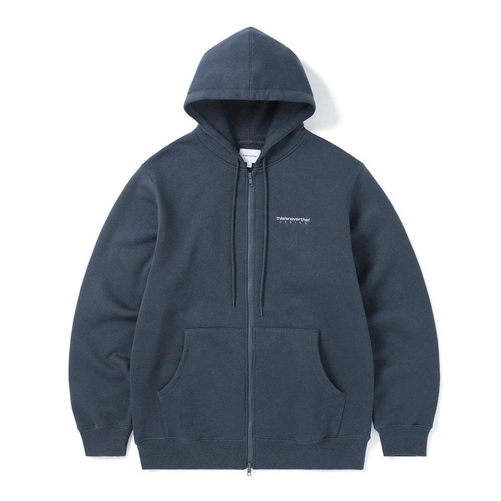 DSN-Logo Zip Up Hoodie - Navy