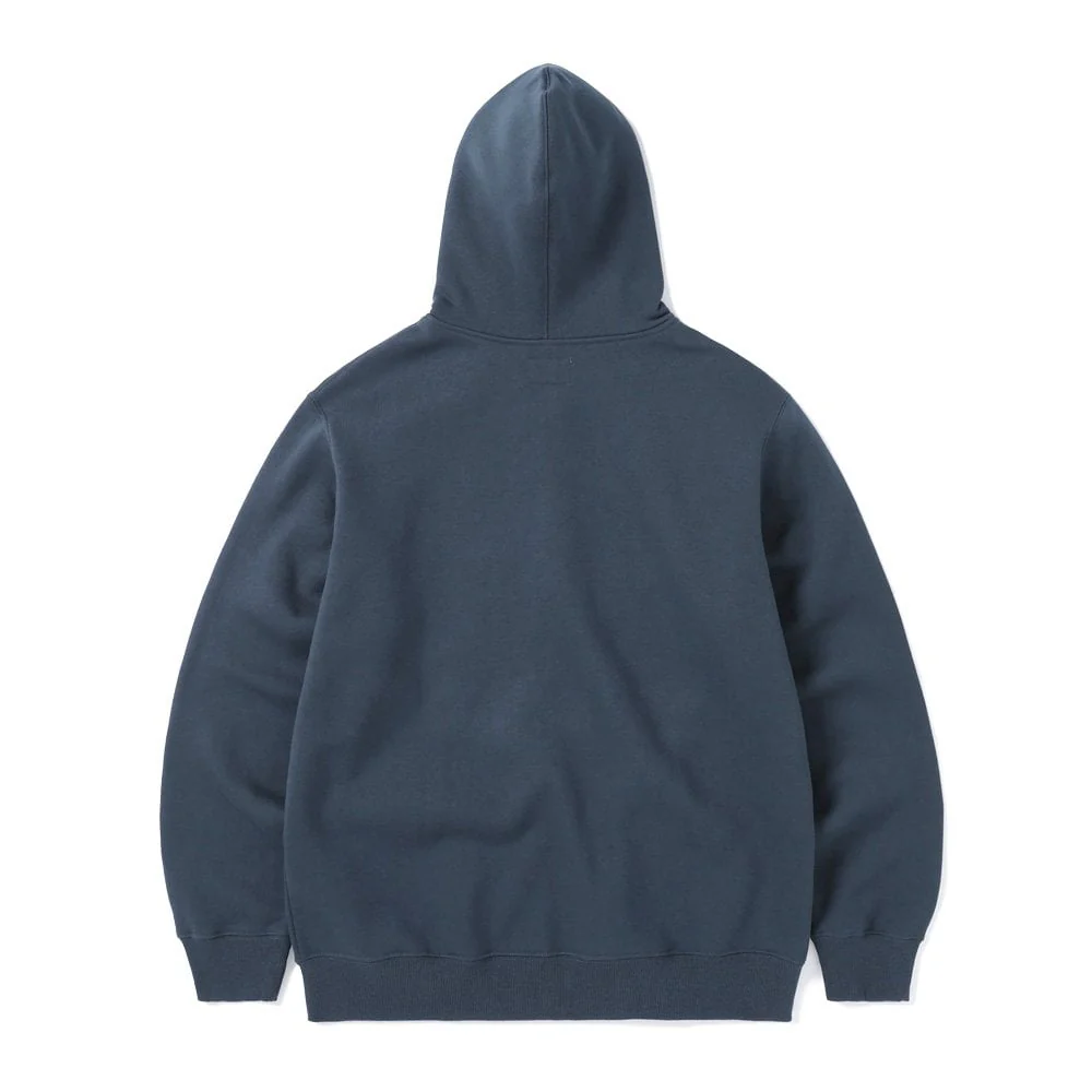 DSN-Logo Zip Up Hoodie - Navy - Image 2