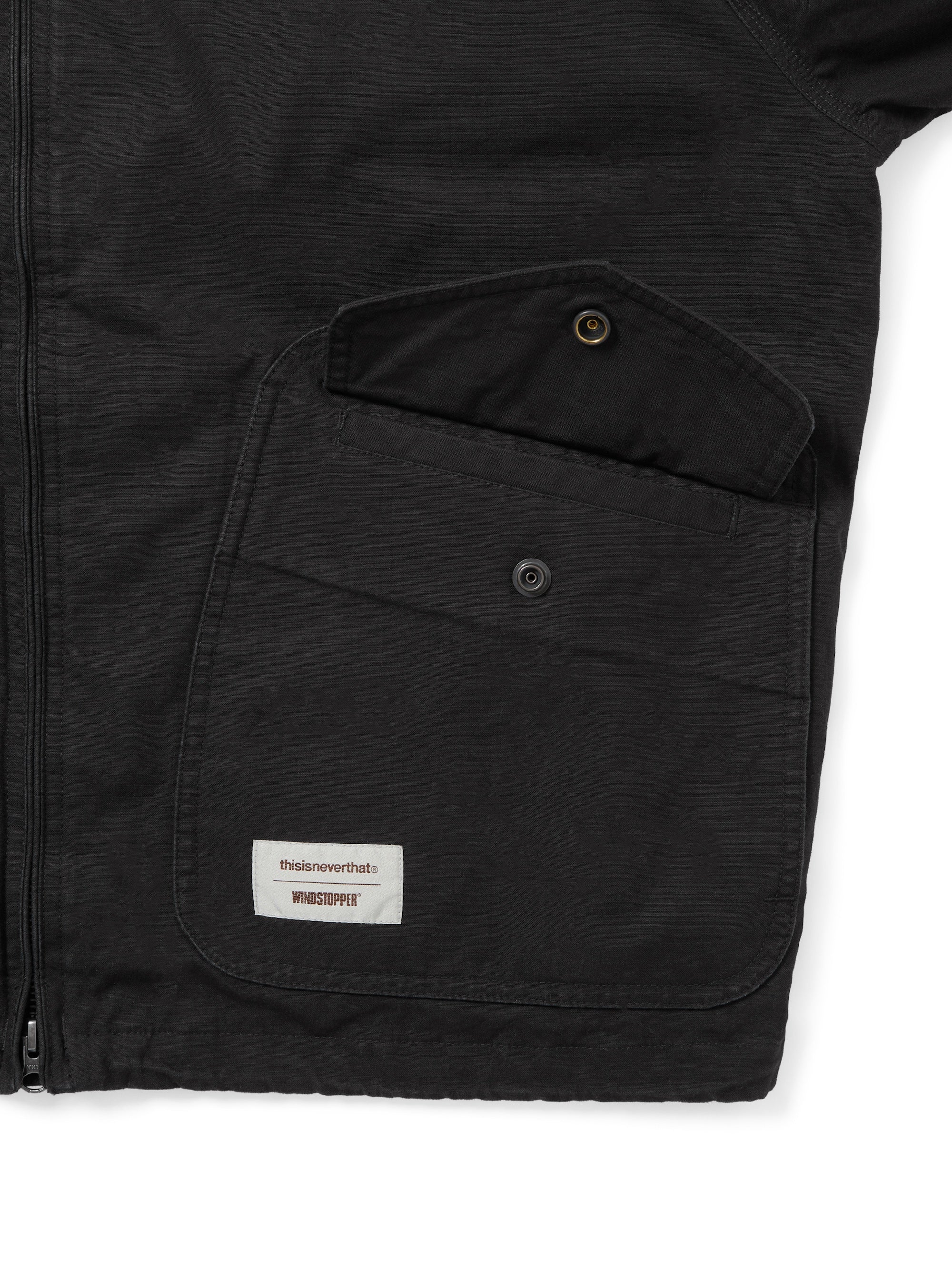 GORE-TEX WINDSTOPPER® Gear Jacket - Black - Image 6