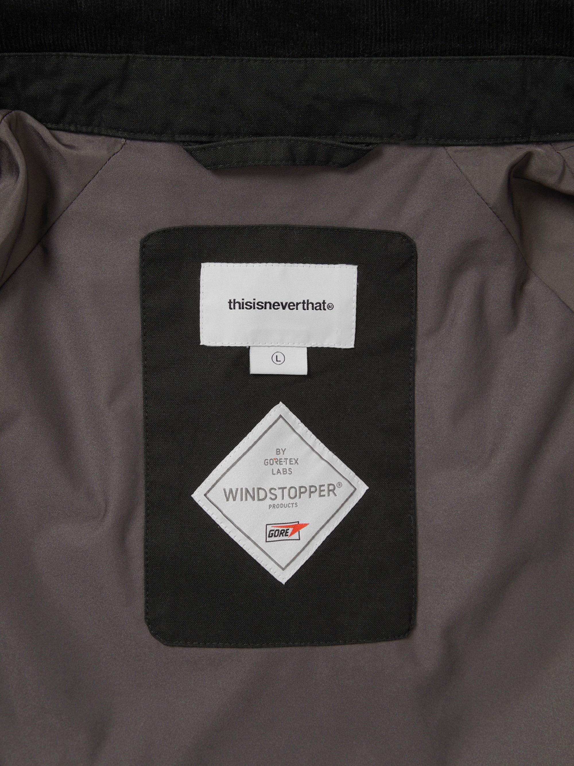 GORE-TEX WINDSTOPPER® Gear Jacket - Black - Image 7