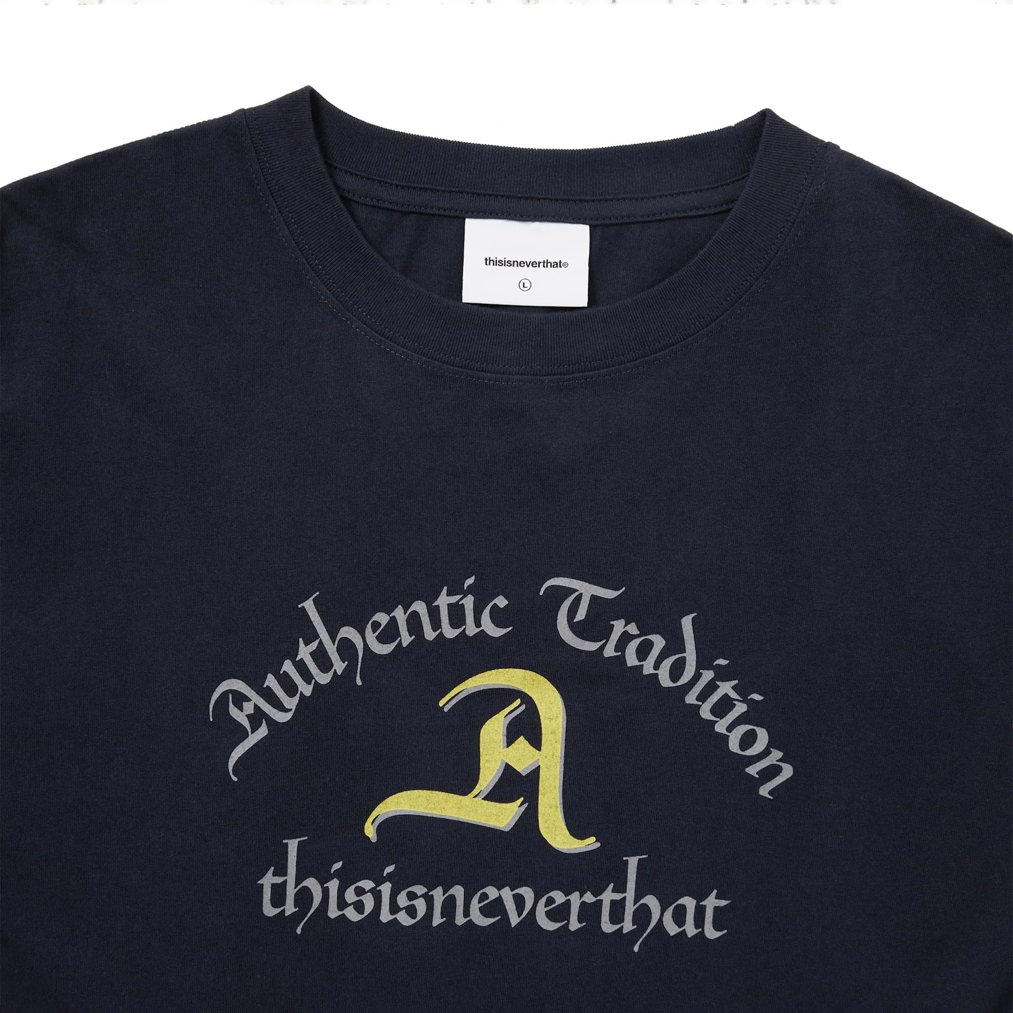 Layered L/S Tee - Navy - Image 3