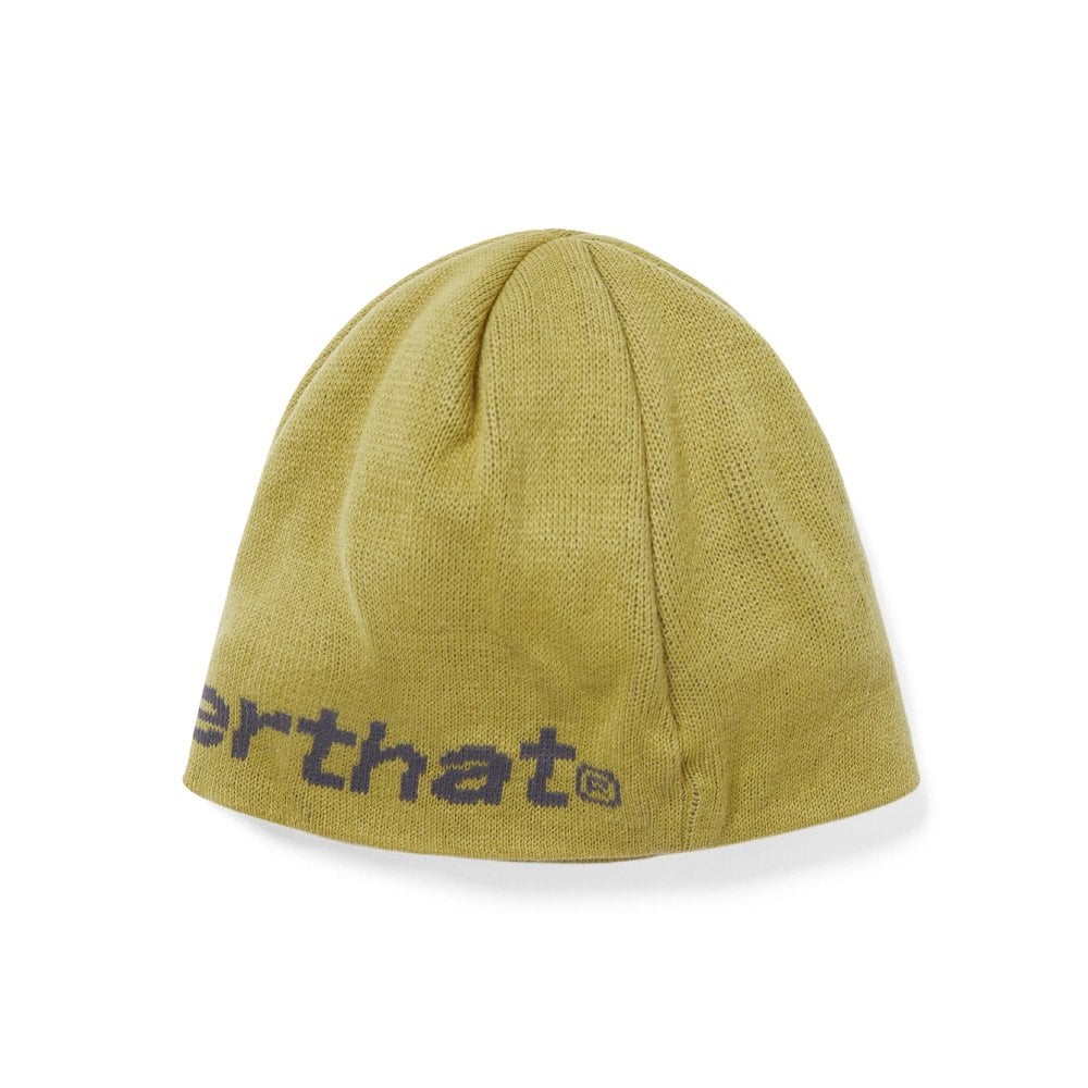 SP-logo No Cuff Beanie - Yellow Green - Image 2