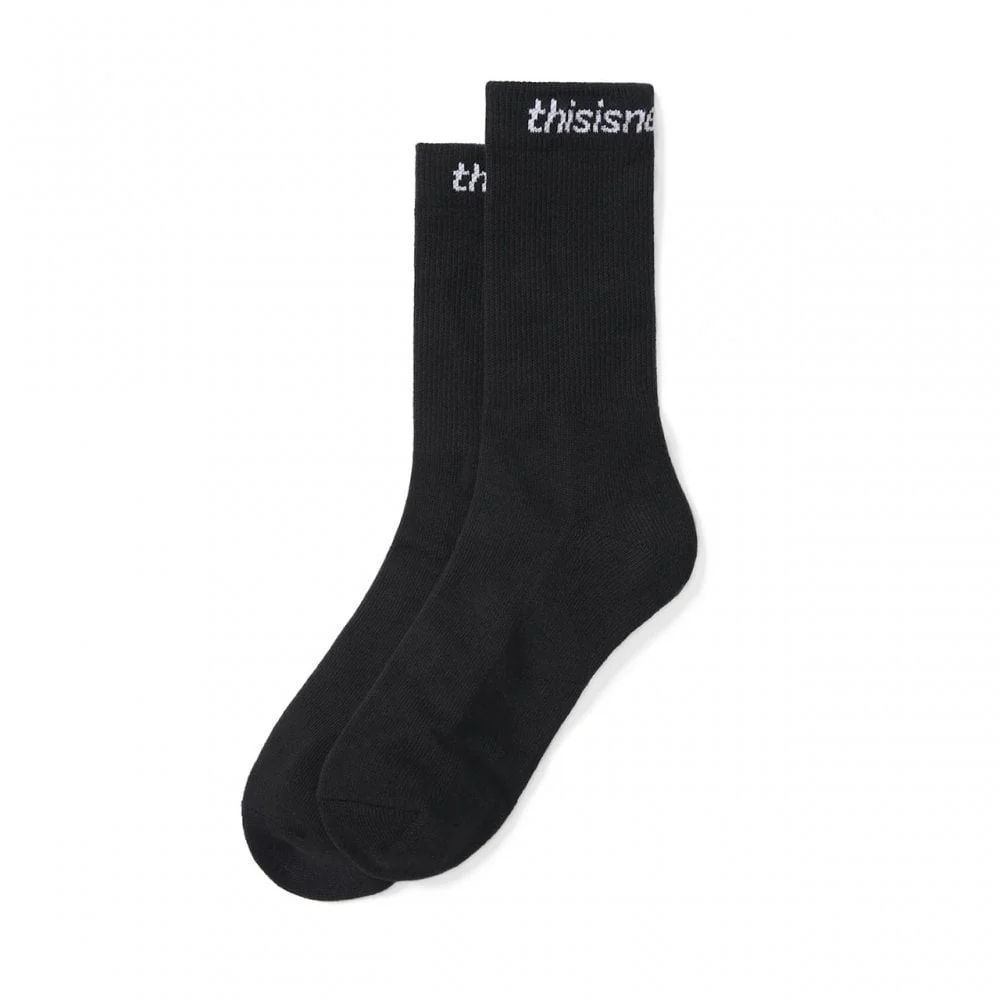 SP-Logo Socks 3 Pack - Black - Image 4