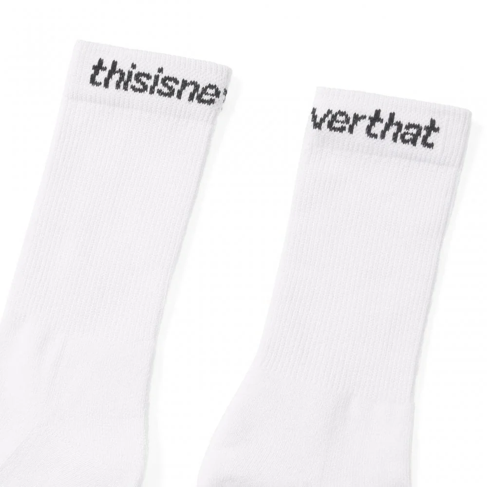 SP-Logo Socks 3 Pack - White - Image 3