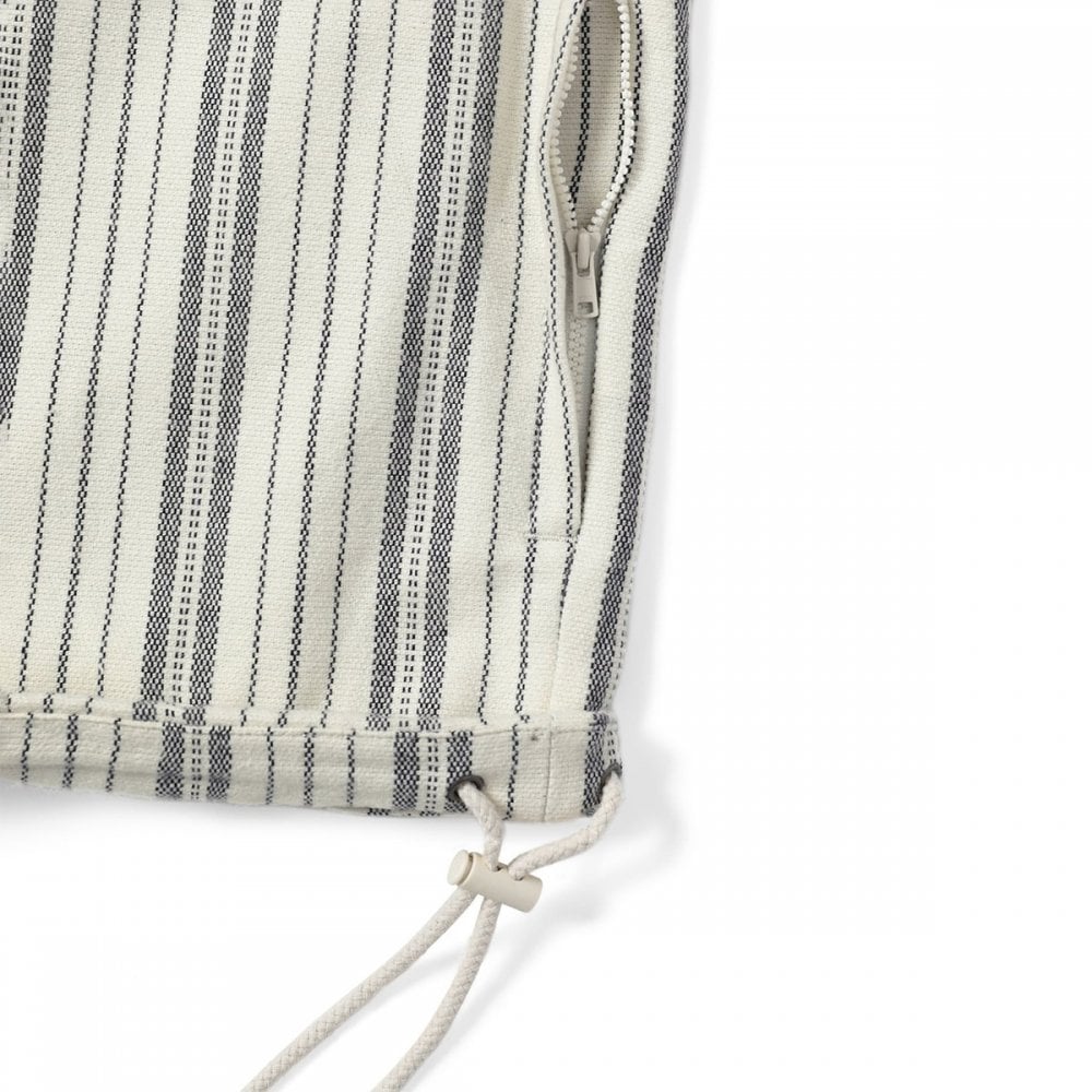 Stripe Jacquard Hoodie - Ivory - Image 6