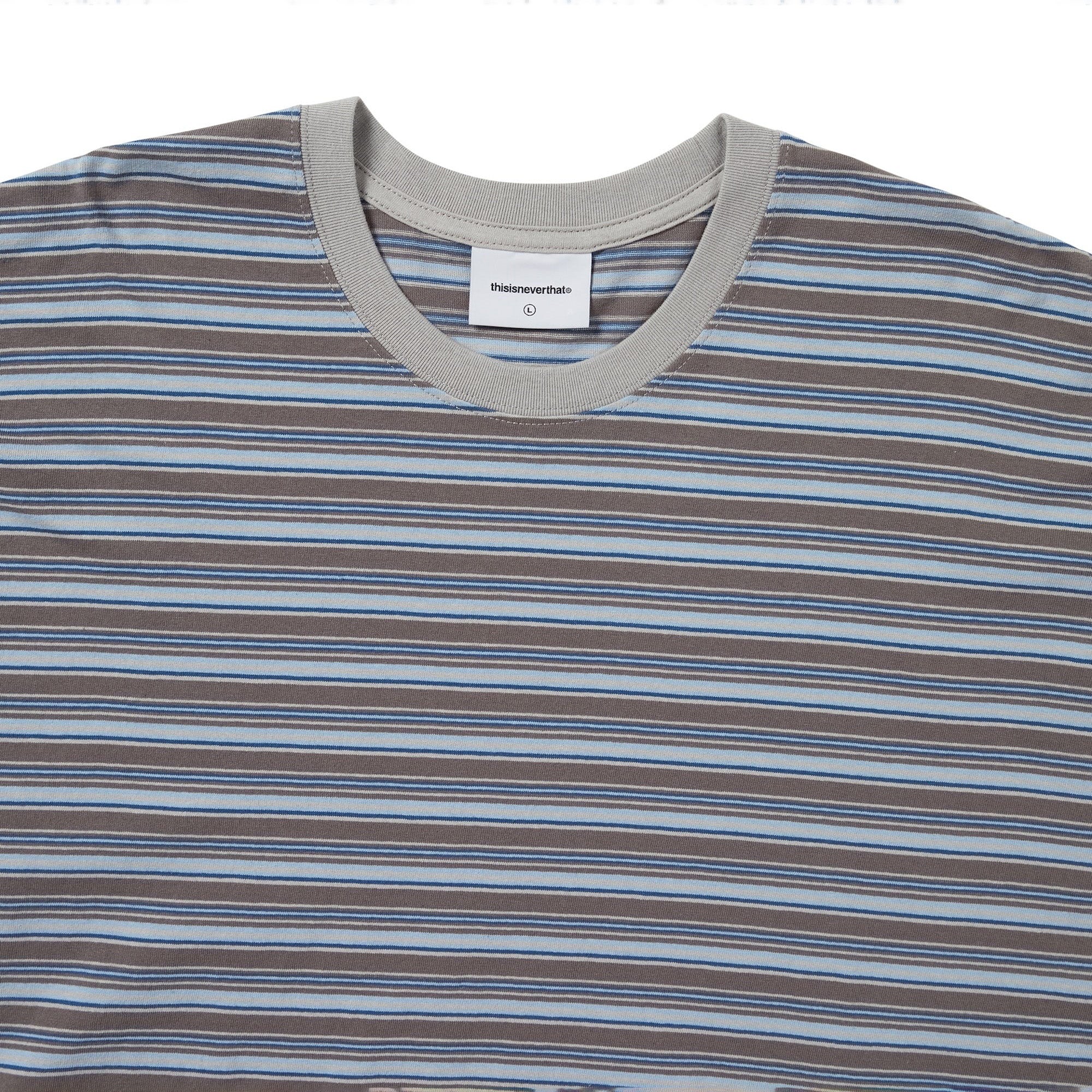 Striped L/S Tee - Brown - Image 3