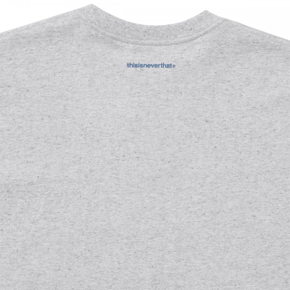 T-Logo L/S Tee - Grey Heather - Image 6