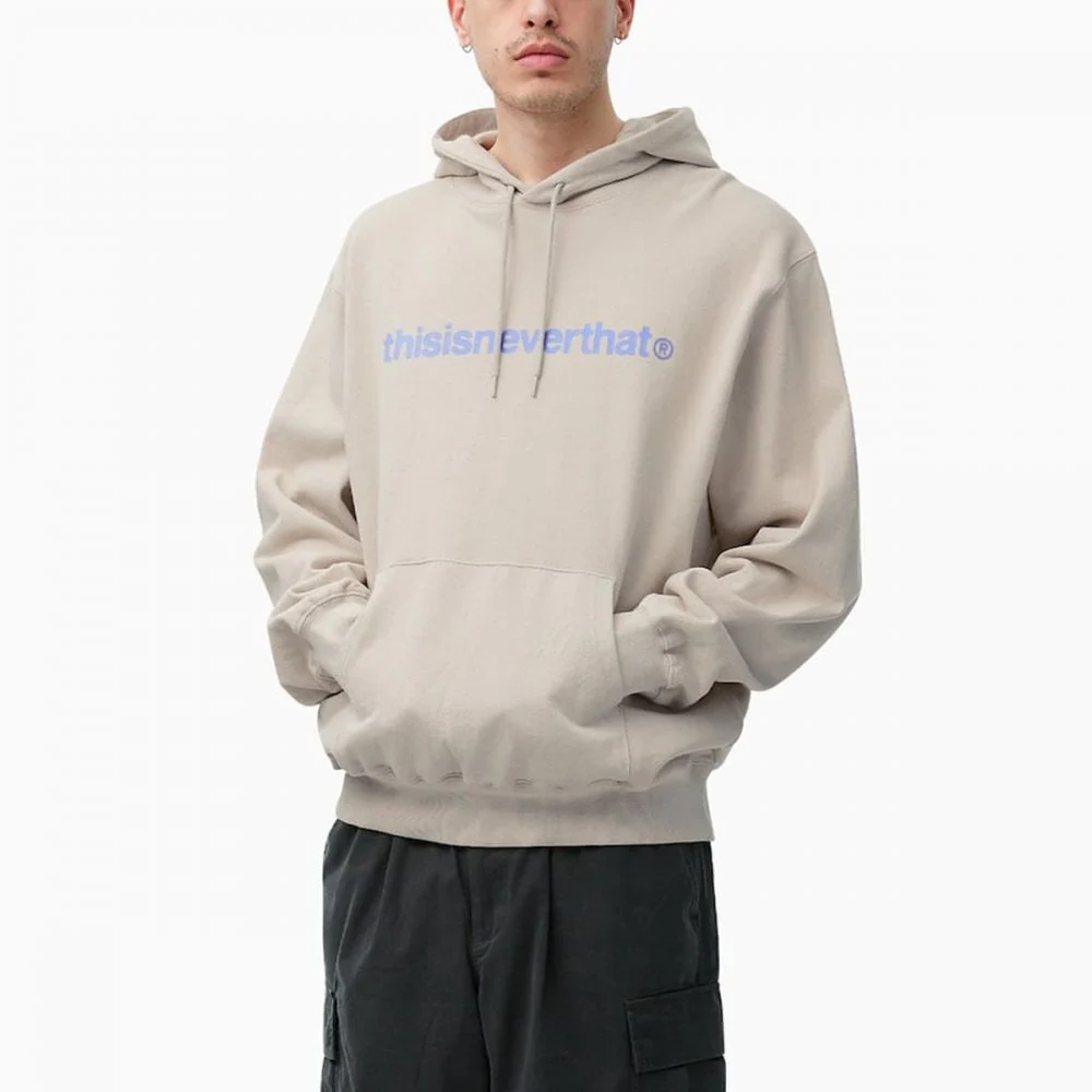 T-Logo LT Hoodie - Beige - Image 2