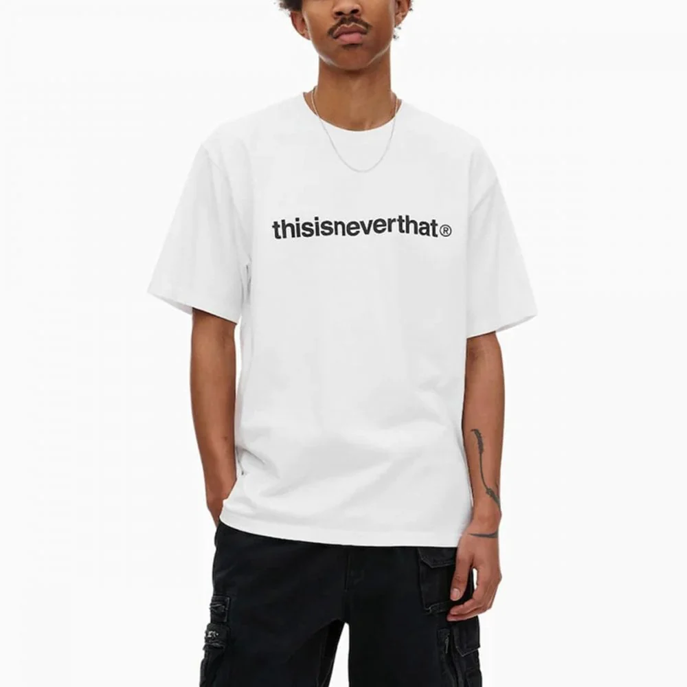 T-Logo Tee - White - Image 2